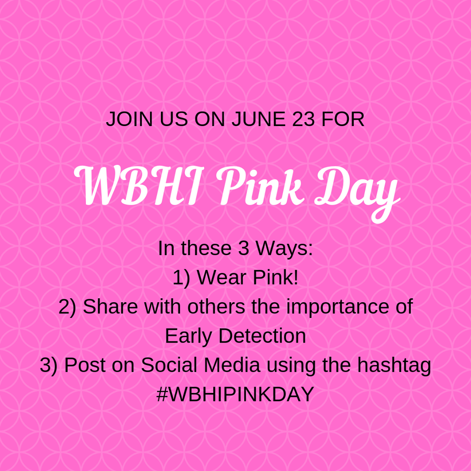 On June 23, We Wear Pink