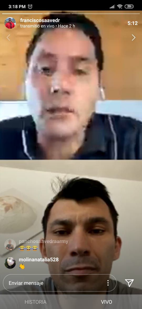 Gary MEdel y Francisco Saavedra