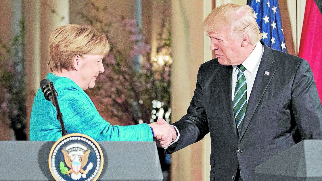 President Trump Welcomes German Chancellor Angela Merkel To The White House