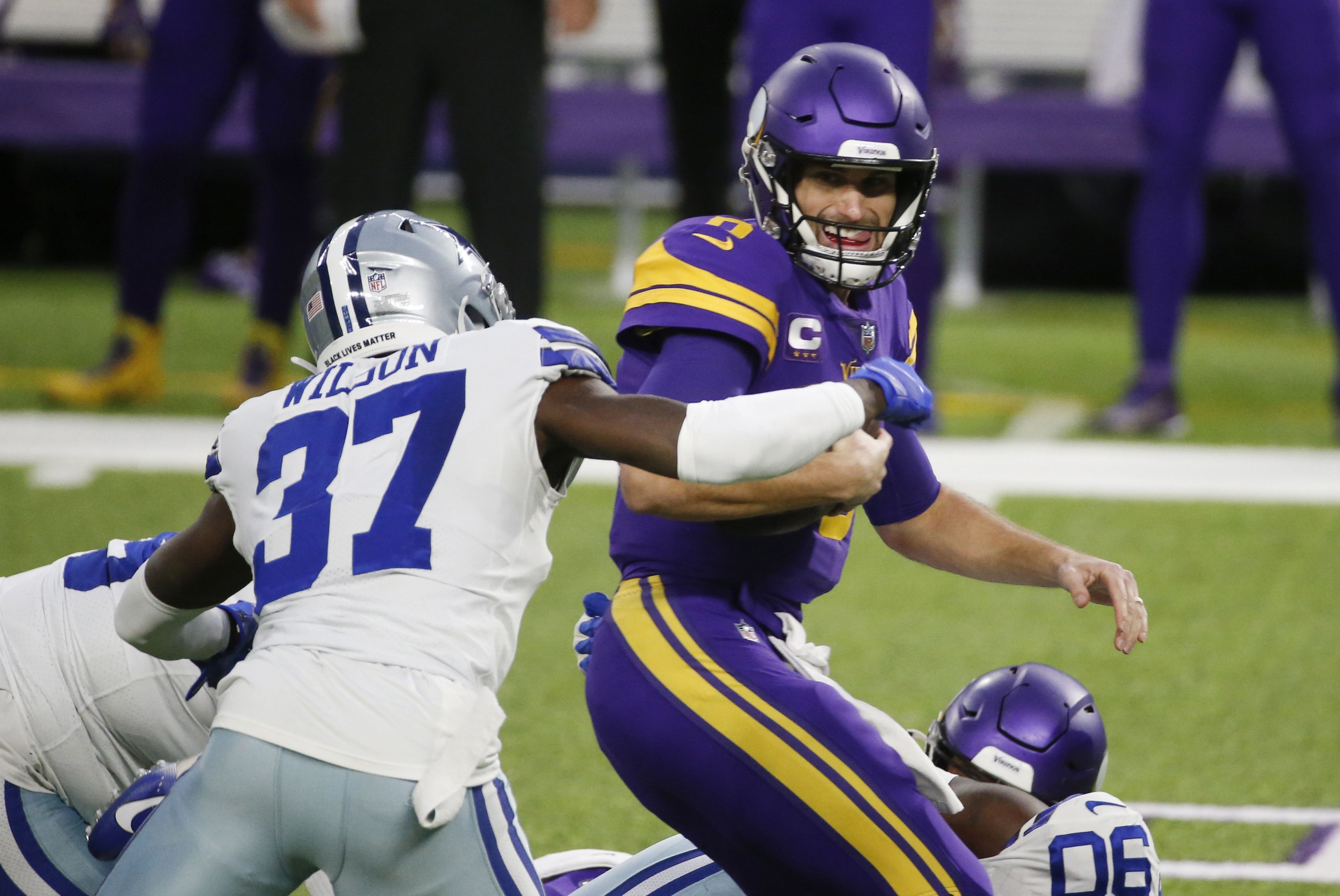 He gon' keep hitting': Donovan Wilson's forced fumbles swing momentum for  Cowboys in win over Vikings