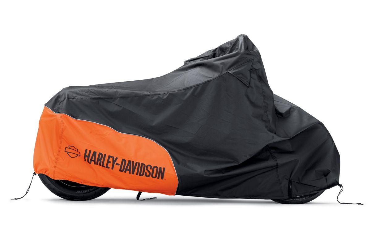 HARLEY-DAVIDSON Indoor/Outdoor Motorcycle Bike Heavy Cover Large 