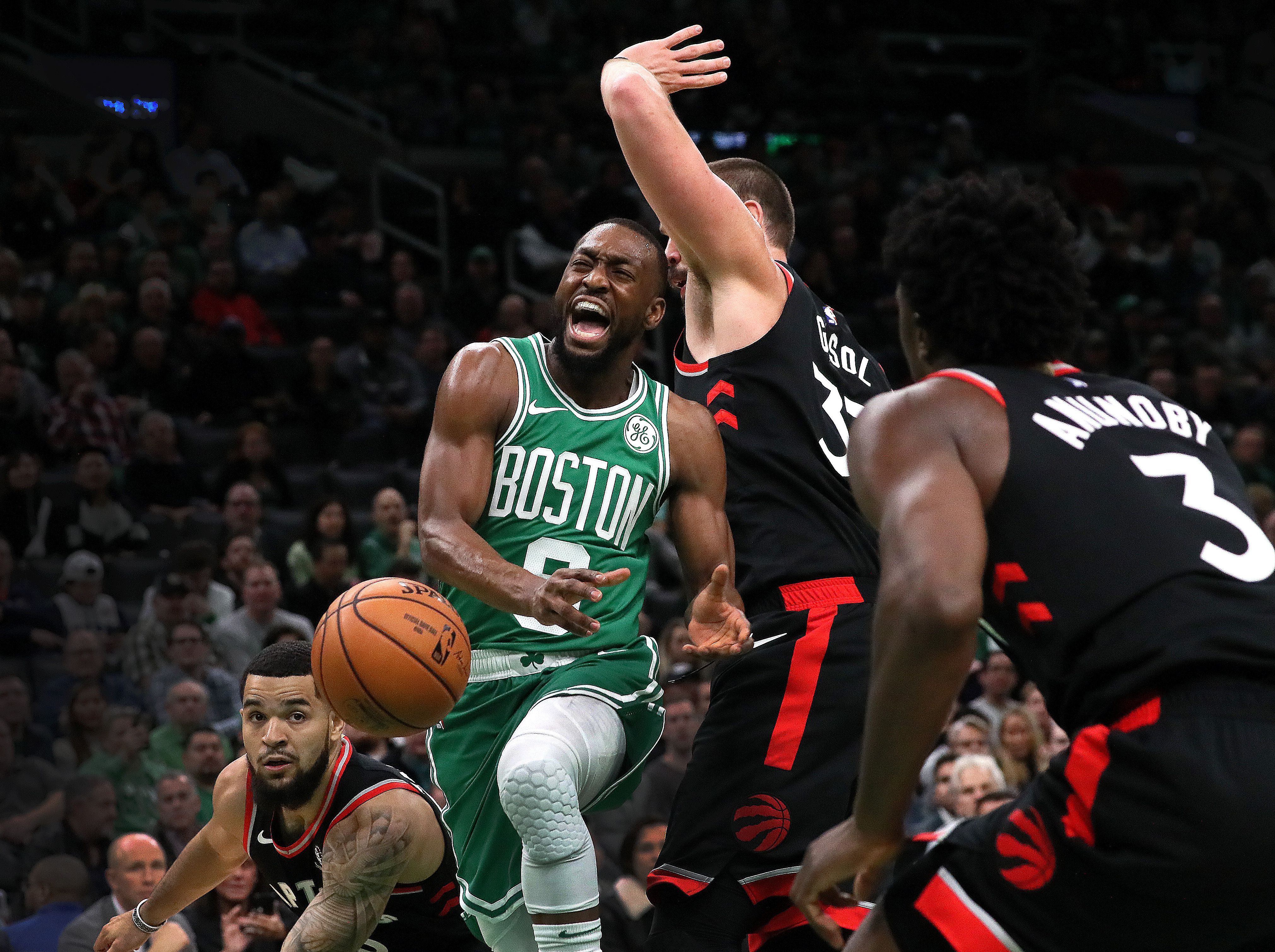 Celtics star Kemba Walker dishes out a special assist to Boston's