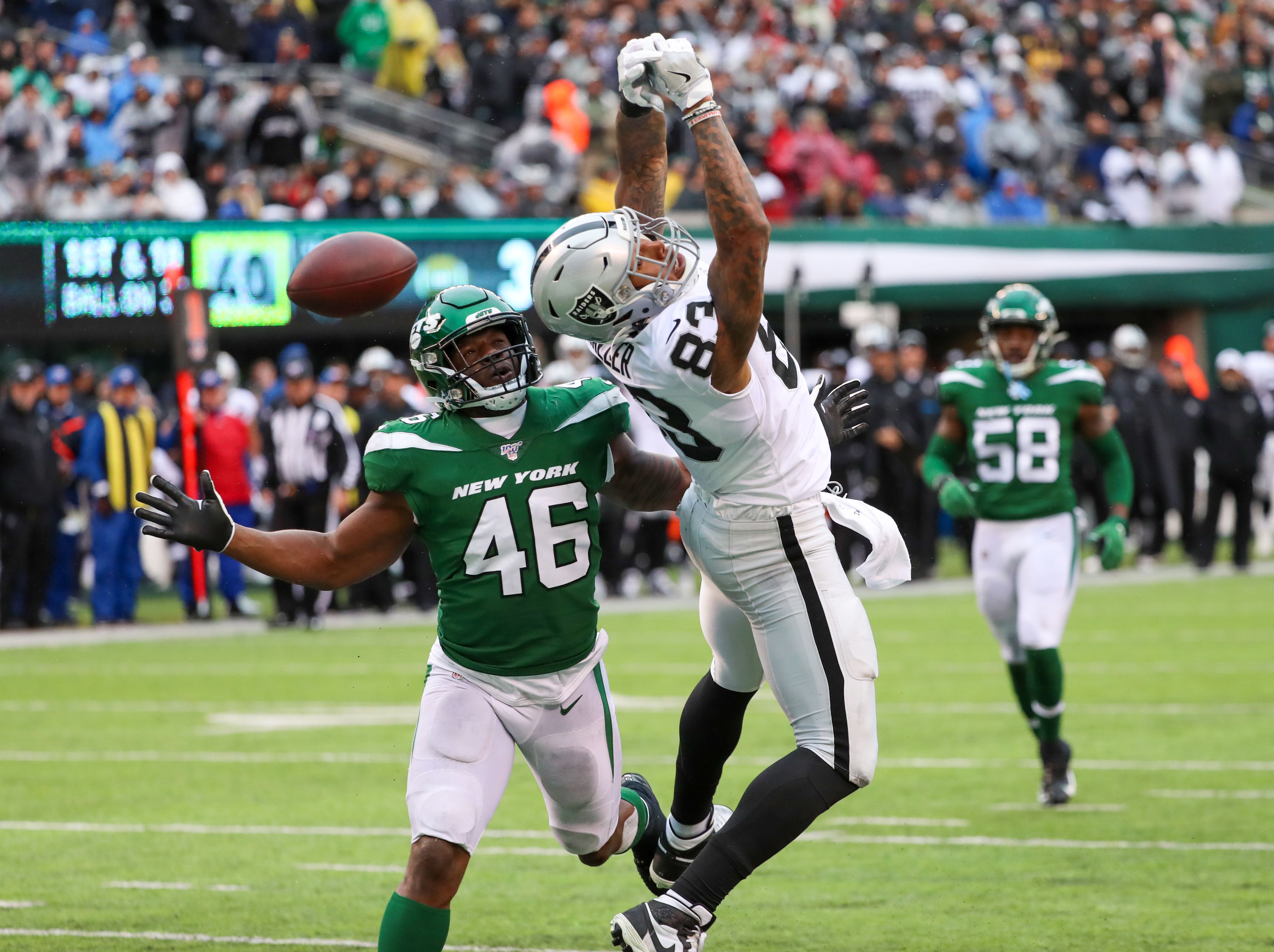 Photos: NY Jets take on the Las Vegas Raiders in NFL Week 13