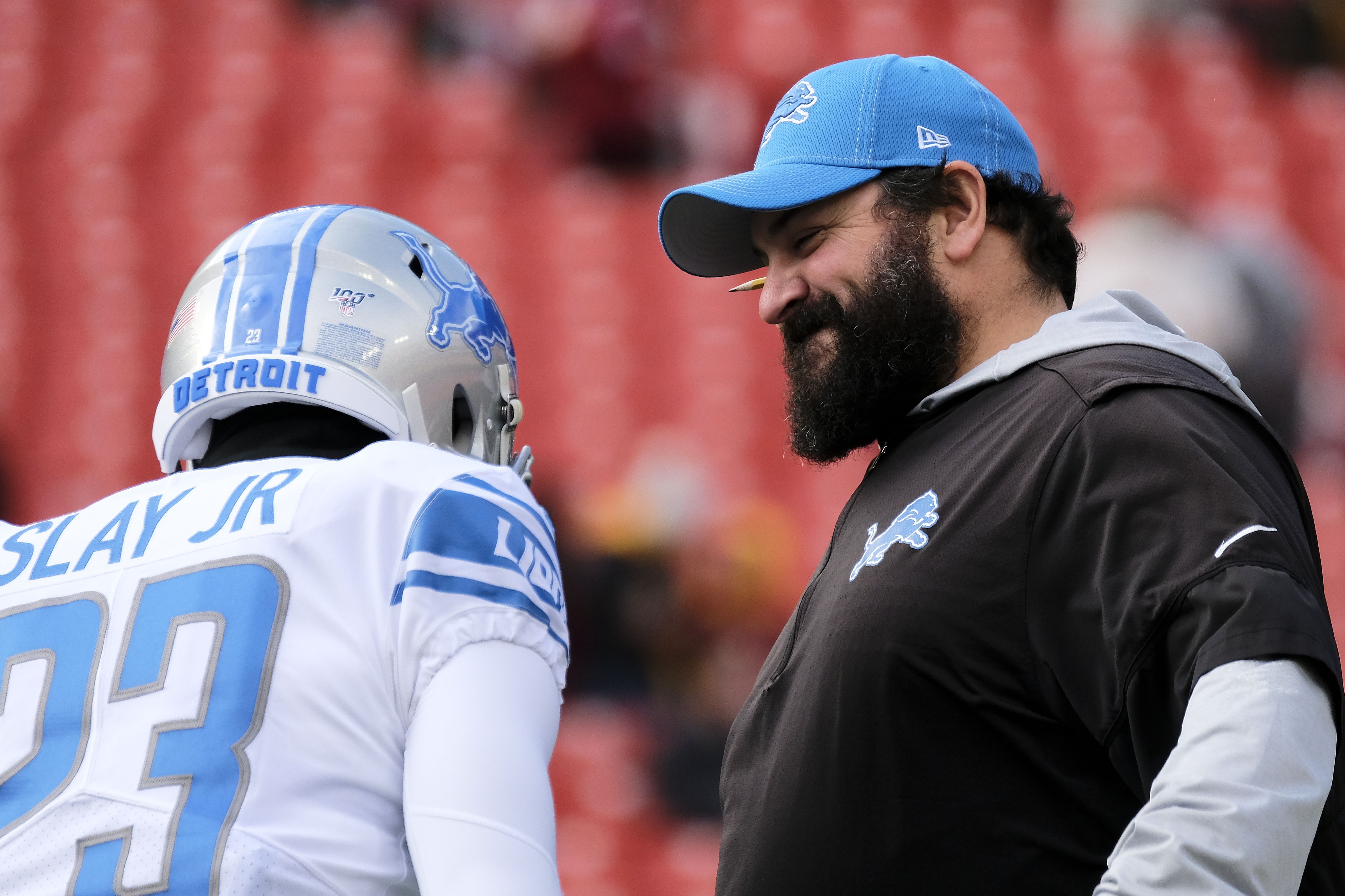 Detroit Lions' Bob Quinn says O-line remains a work in progress