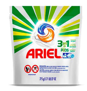 Ariel Todo En Uno PODS, Tabletas/Cápsulas De Detergente Líquido Para  Lavadora + Sensacione »