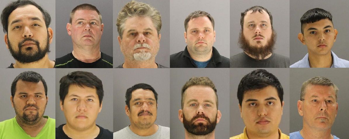 12 arrested in child porn bust include suspect known as ...
