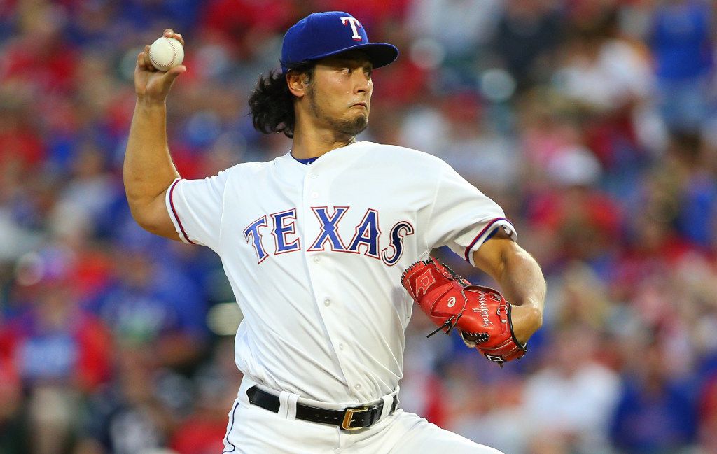 Rangers pitcher Yu Darvish comes within 1 out of Perfect Game (With Video)  – Delco Times