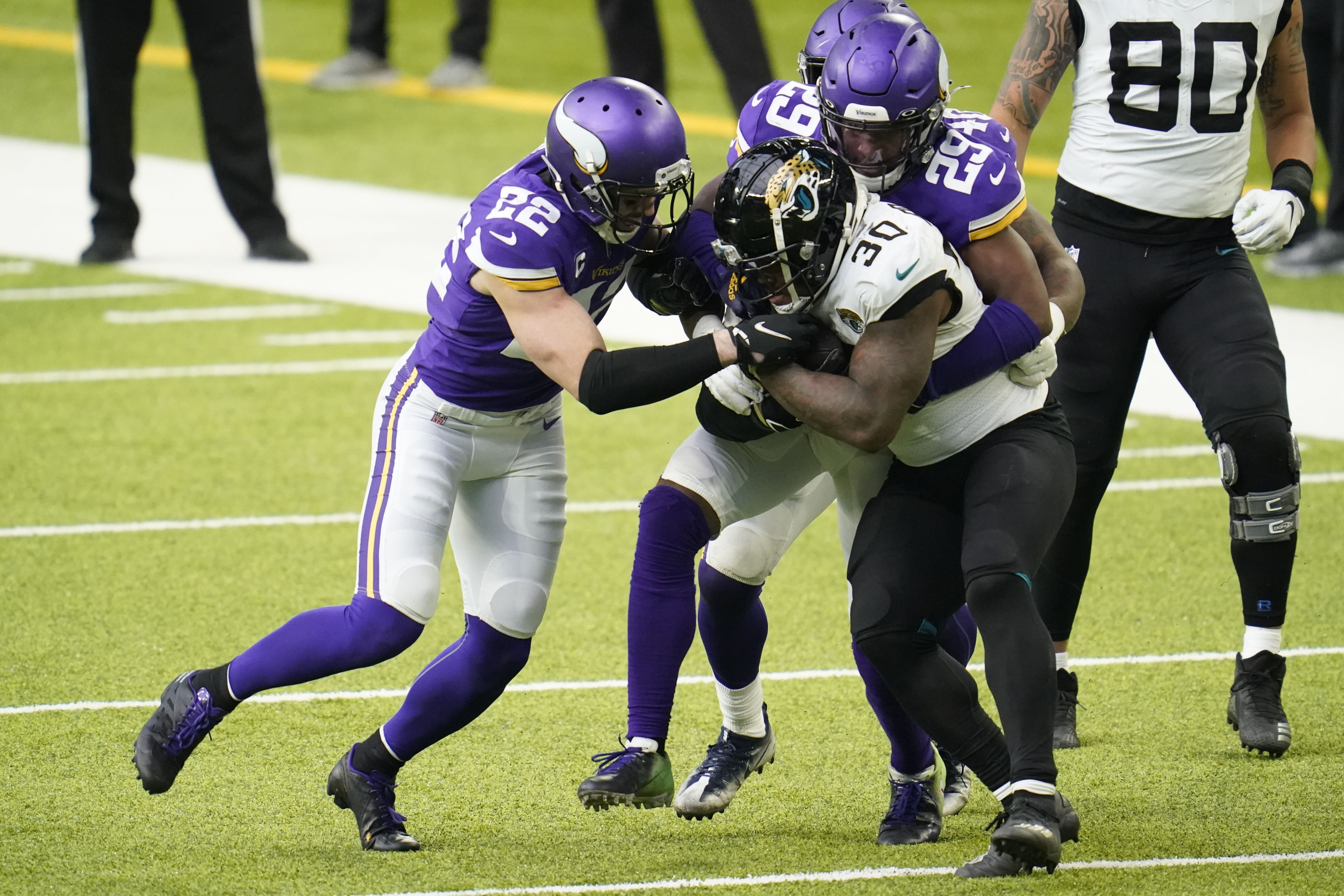 Vikings outlast error-prone Jags 27-24 on Bailey's OT kick – KXAN