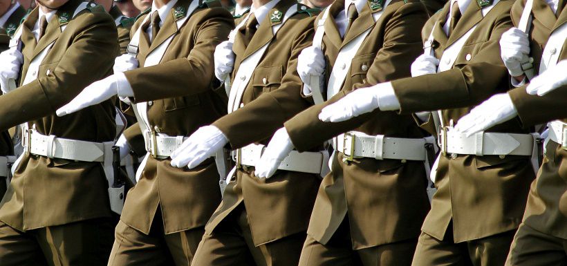 La Presidenta de la Republica asiste al octogésimo octavo aniversario de Carabineros de Chile.