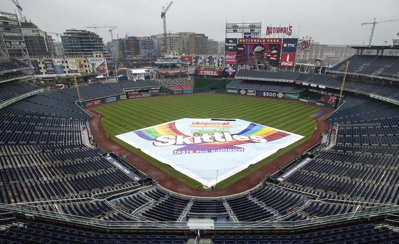 Yankees-Nationals Opening Day game enters rain delay - NBC Sports