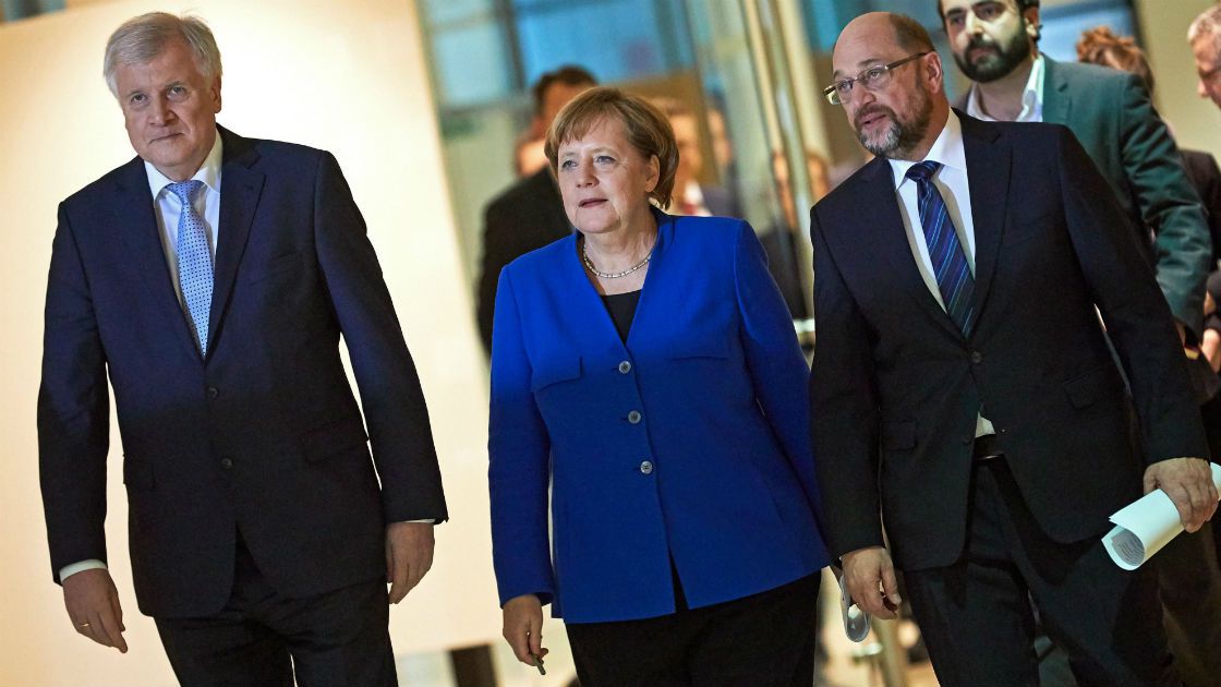 Merkel y Schulz