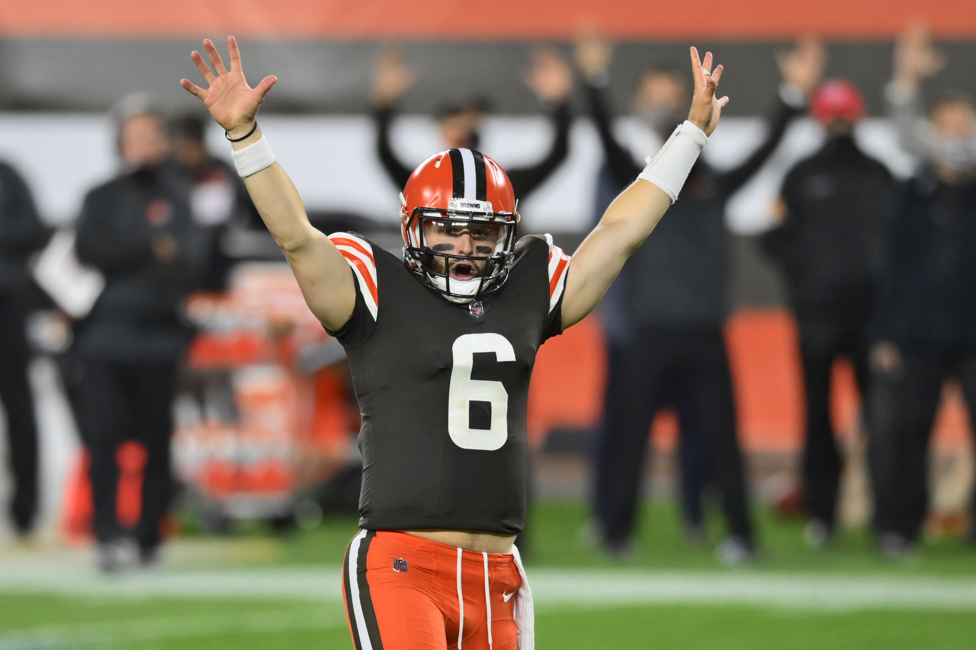 Baker Mayfield, Browns hold off Bengals - The Boston Globe