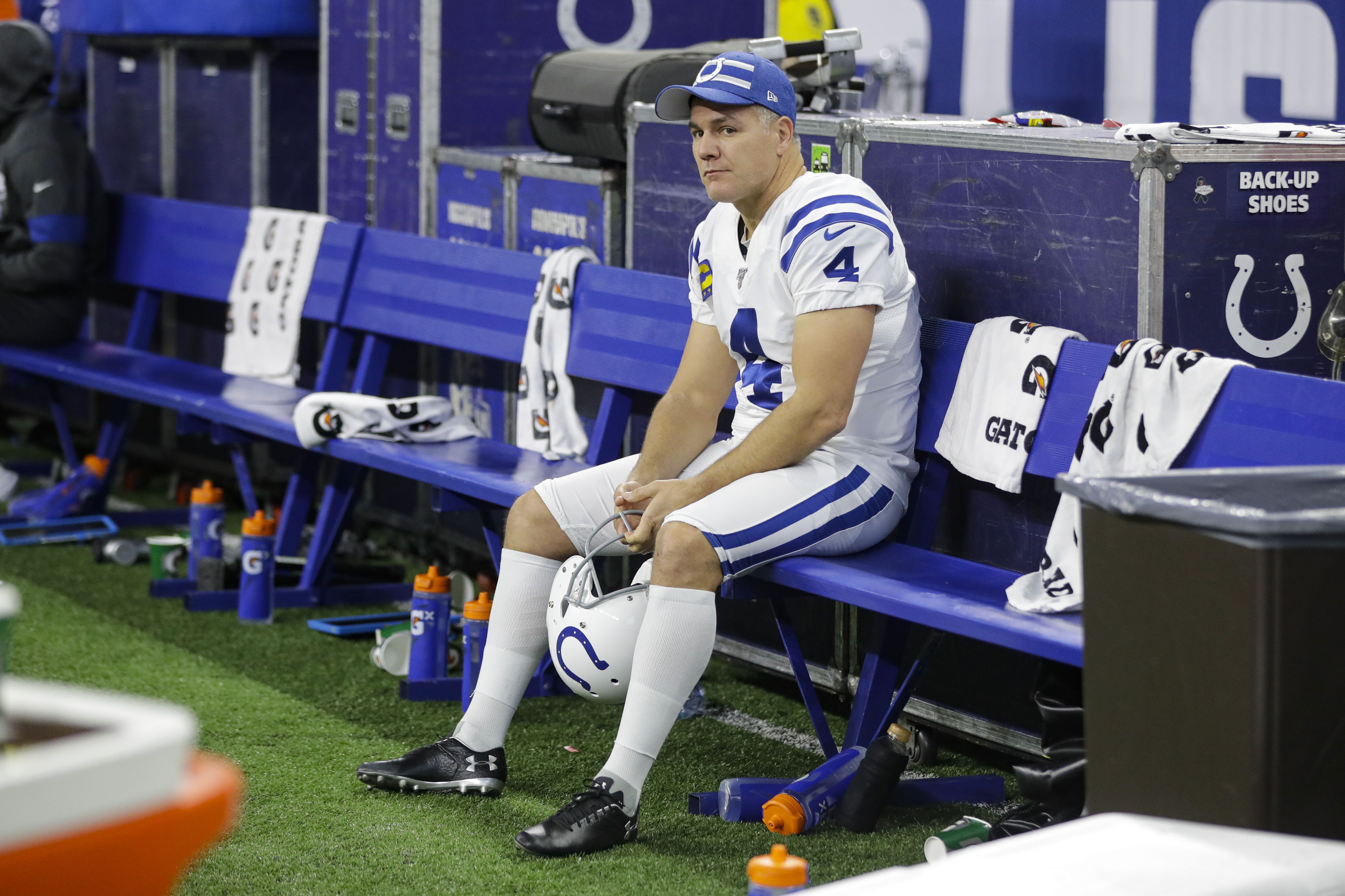 WATCH: Rookie Adam Vinatieri tracked down Herschel Walker on kickoff return