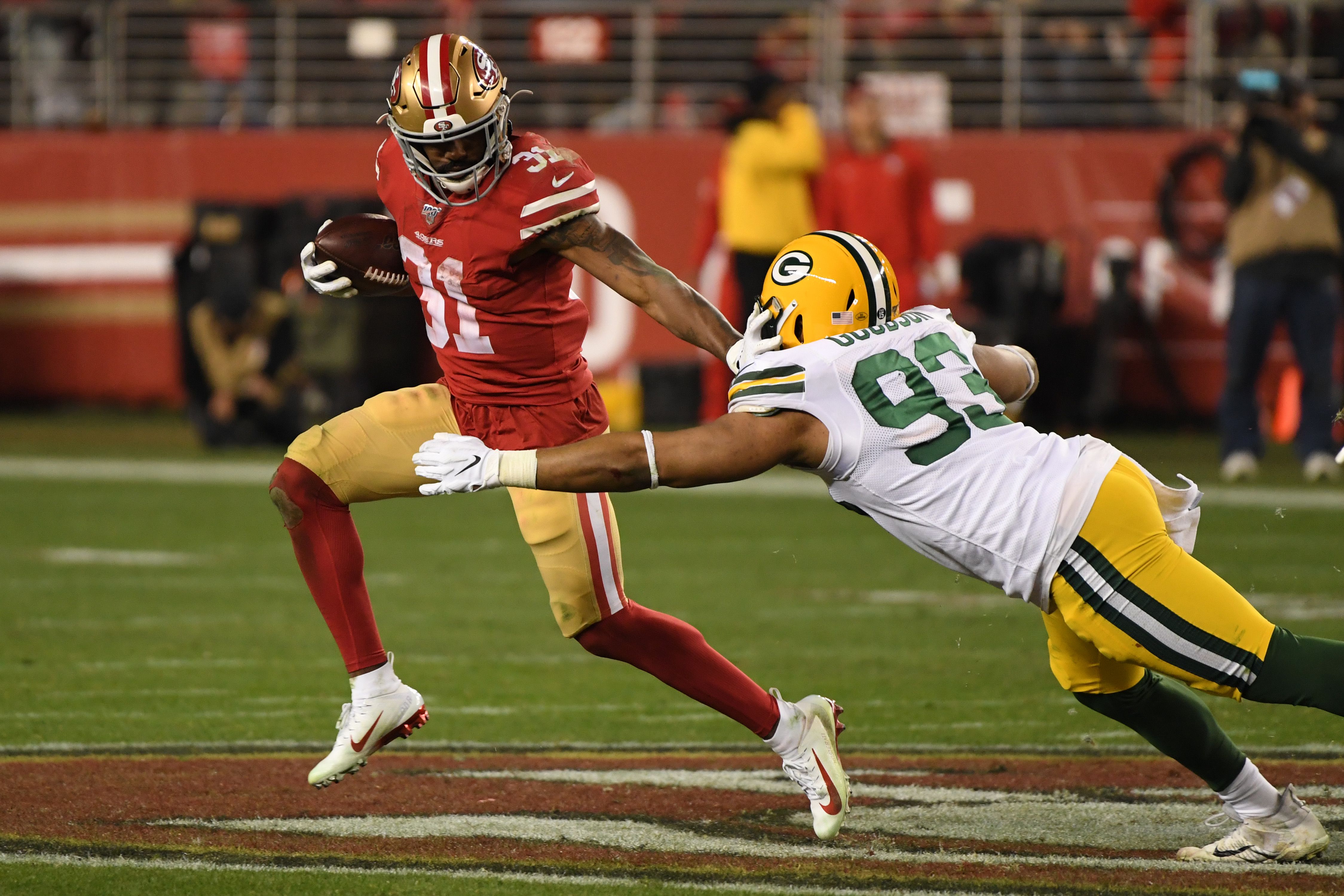 NFC Championship 2020: 49ers' Raheem Mostert makes NFL history in  dismantling of Packers 