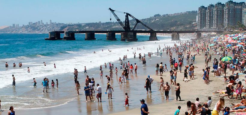 playa viña del mar