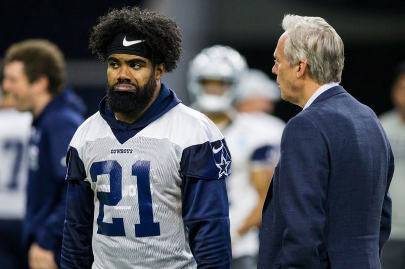 Ezekiel Elliott is at a career crossroads. Could this be his last season  with the Cowboys?