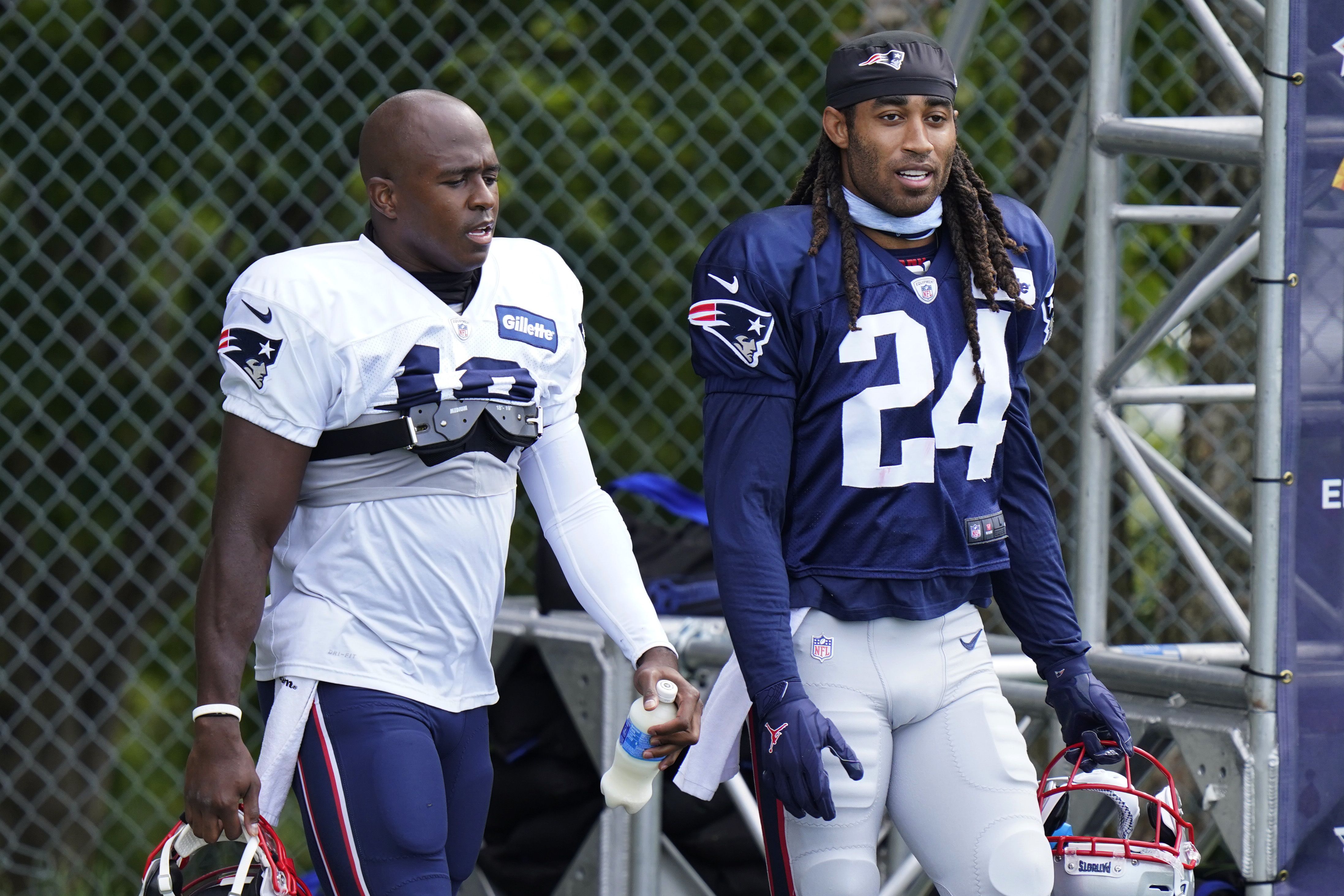 A fight broke out between Julian Edelman and Stephon Gilmore at Patriots  training camp