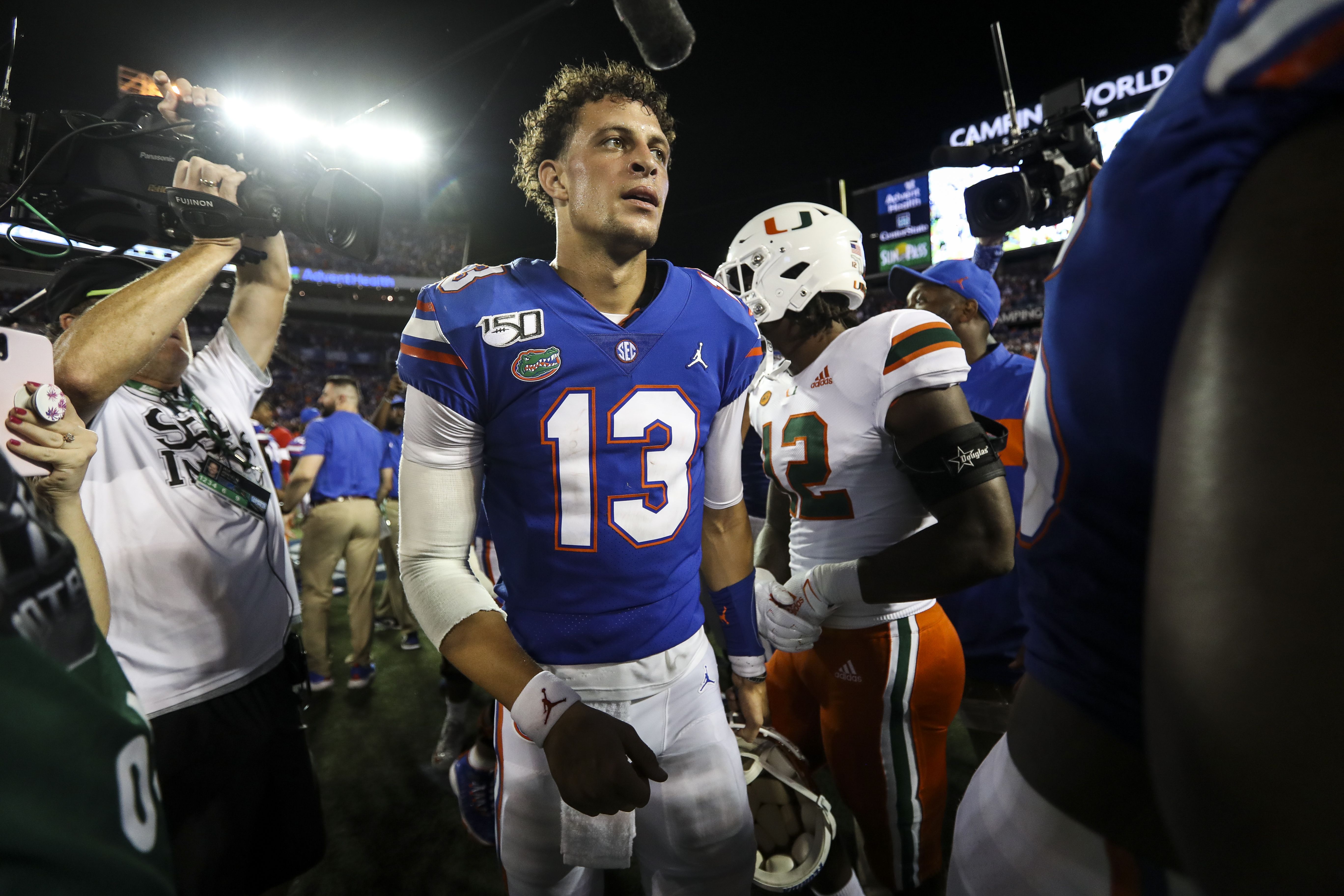 Can Feleipe Franks' legs carry him closer to backup quarterback job?