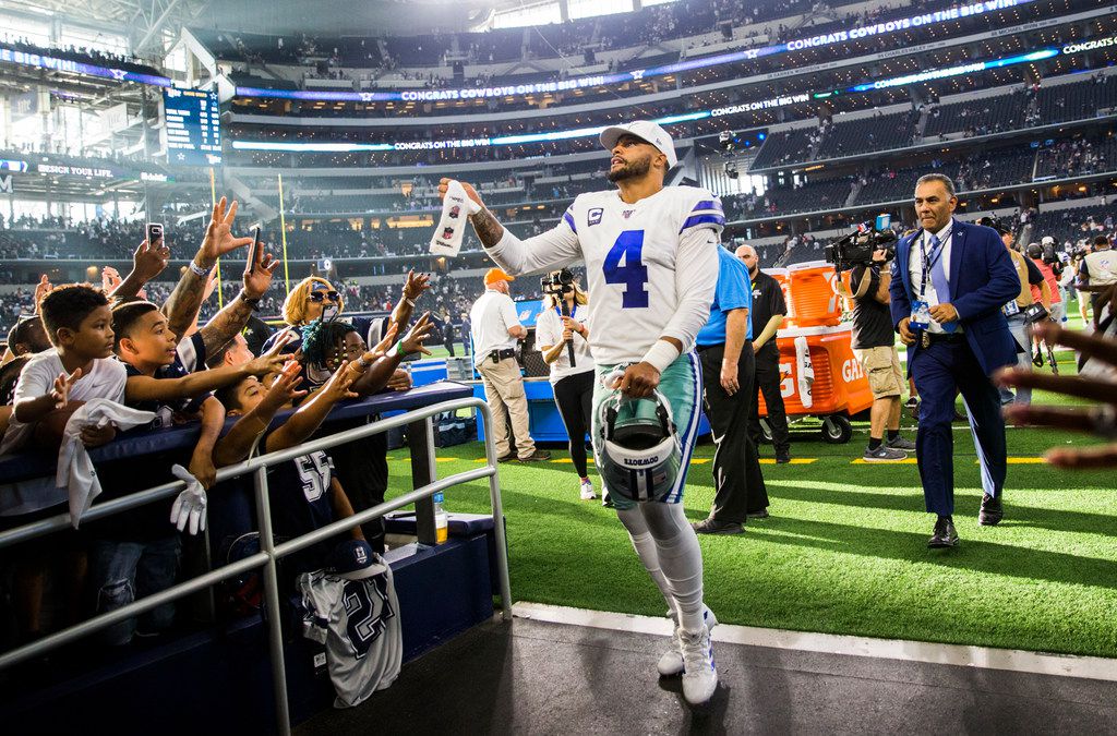 Dak Prescott Arrived at AT&T Stadium Dressed Like He's Ready To Put a Boot  Scootin Beat Down on the Falcons - Texas is Life