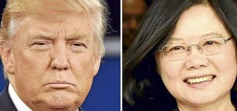 Trump y Tsai Ing-wen