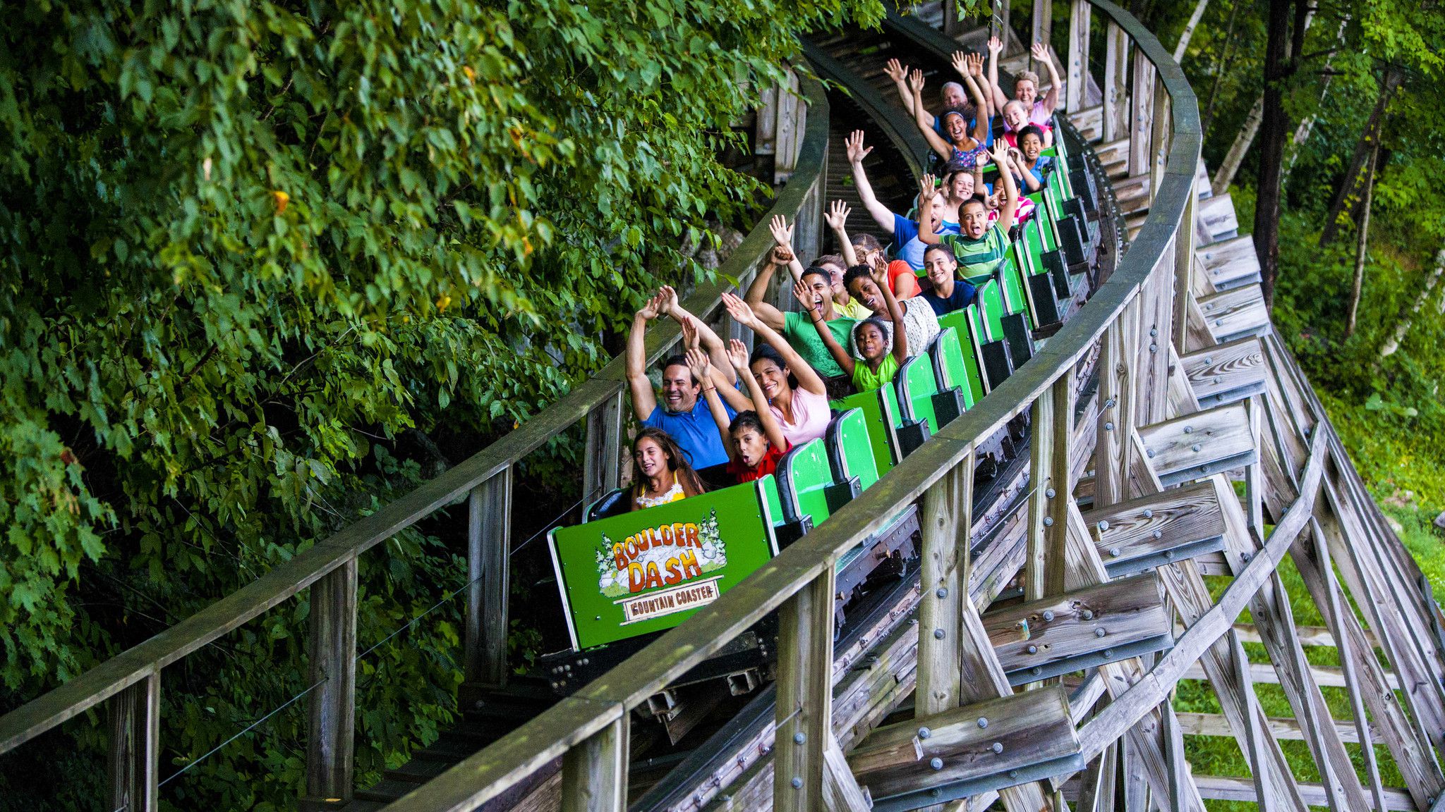 Lake Compounce's Boulder Dash Awarded World's Best Wooden Coaster Award for  2013