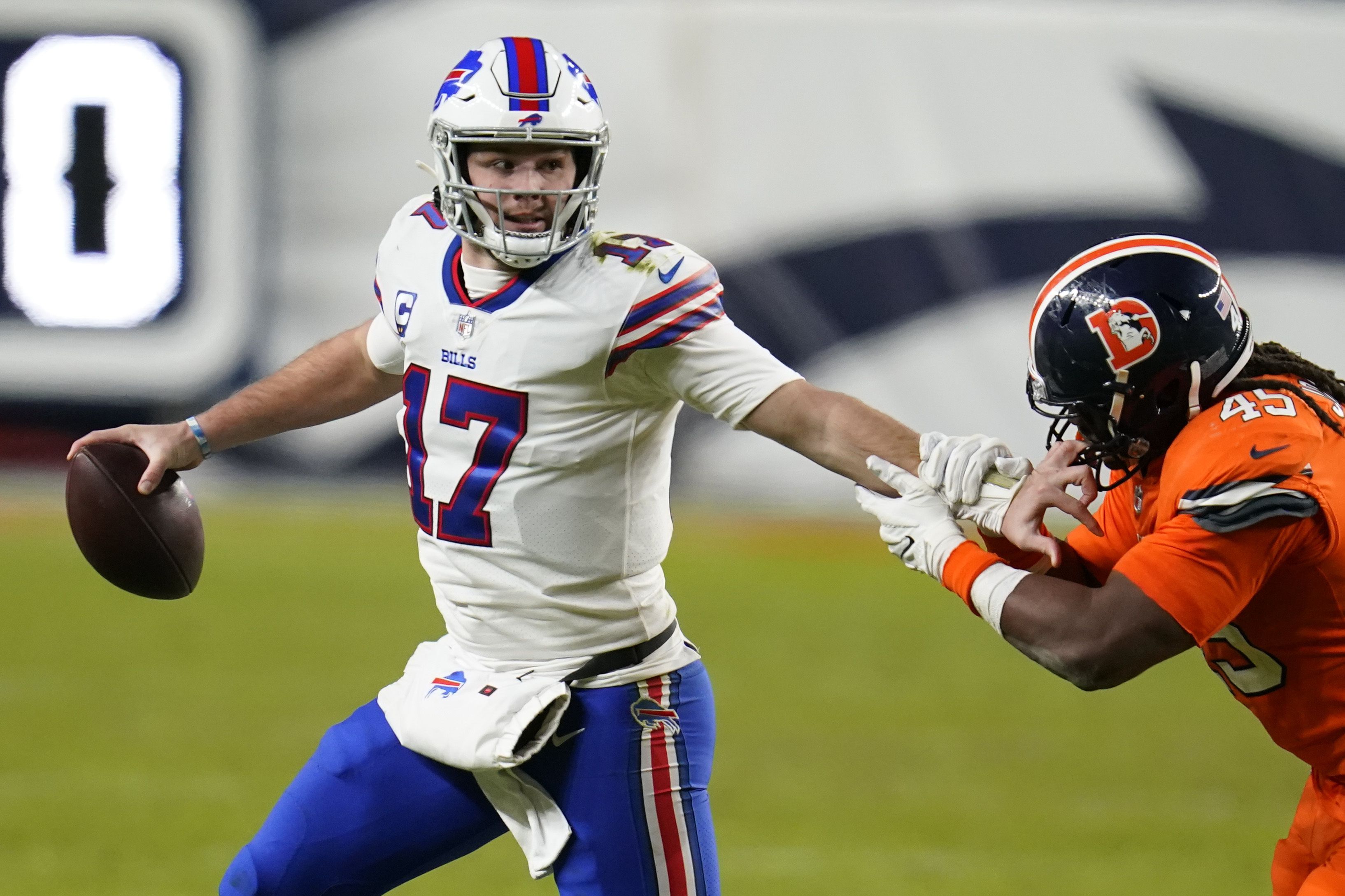 Jim Kelly and Thurman Thomas to appear as the Bills Legends of the game