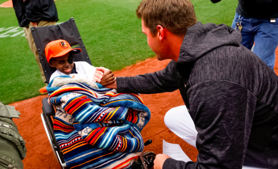 Mo Gaba Meets Ben Powers, the Raven He Drafted