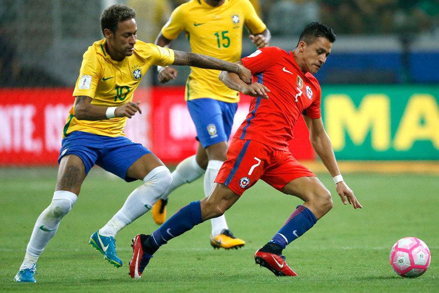 Neymar, Alexis Sánchez