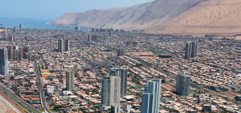 sobrevuelo en Iquique