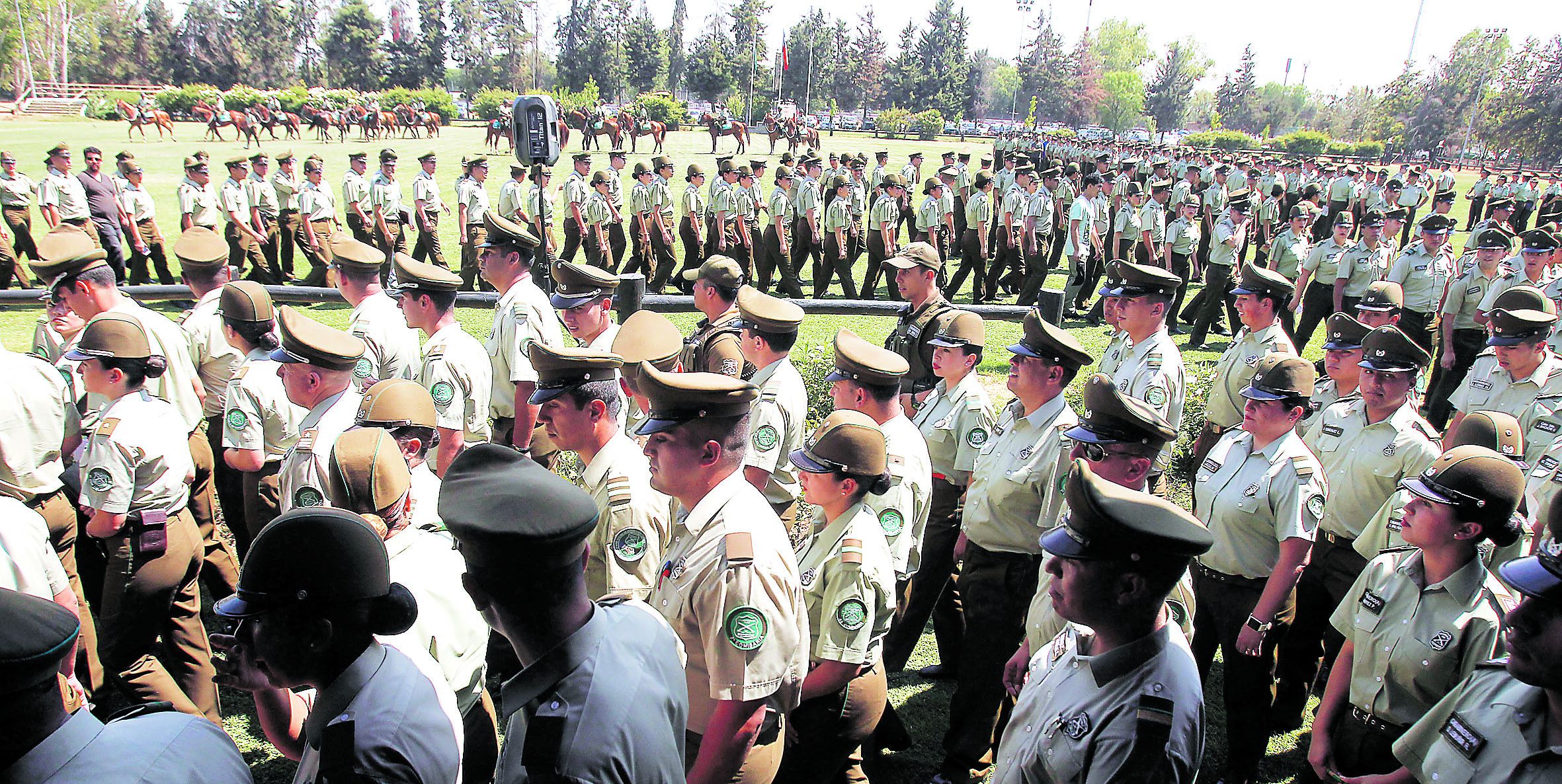 Carabineros da a conocer medidas durante la visita del Papa Francisco.