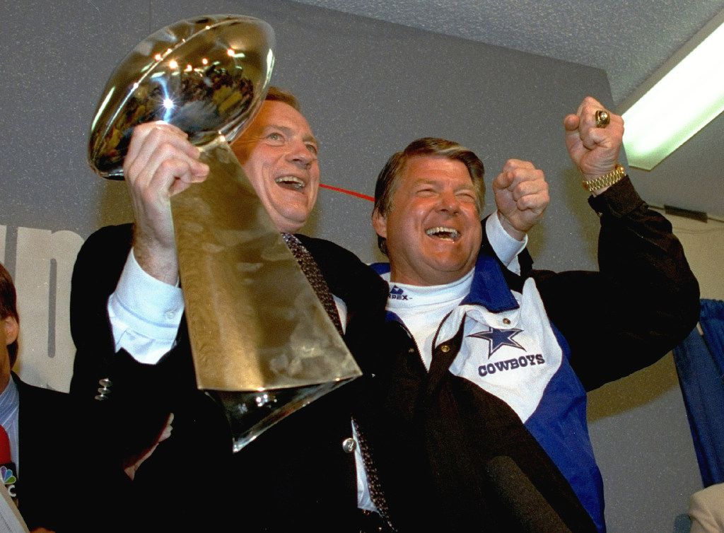 Inside Cowboys' 1992 Super Bowl bash: Jimmy-Jerry reunite; what '90s teams  meant to Troy Aikman