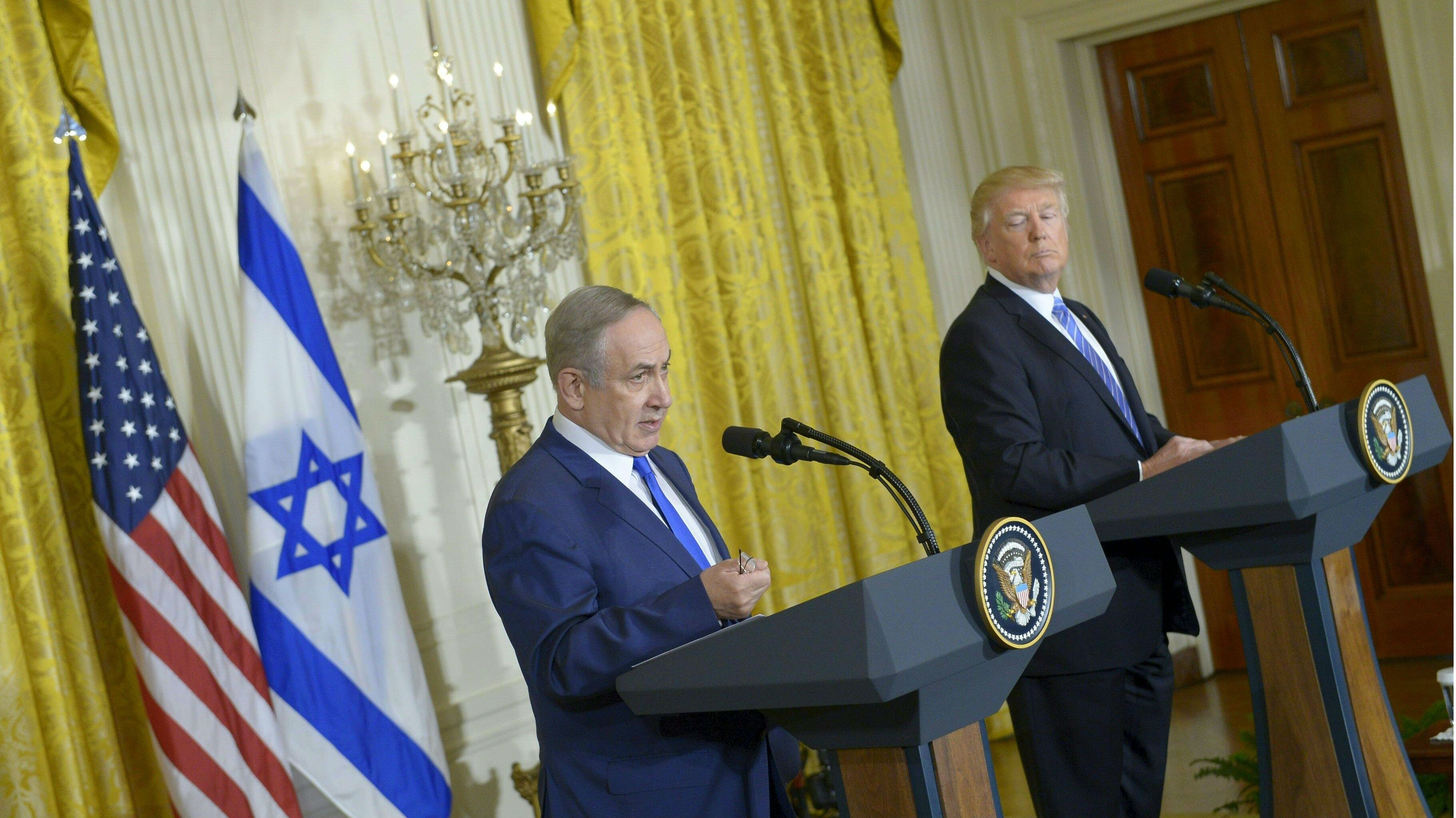 Trump y Netanyahu