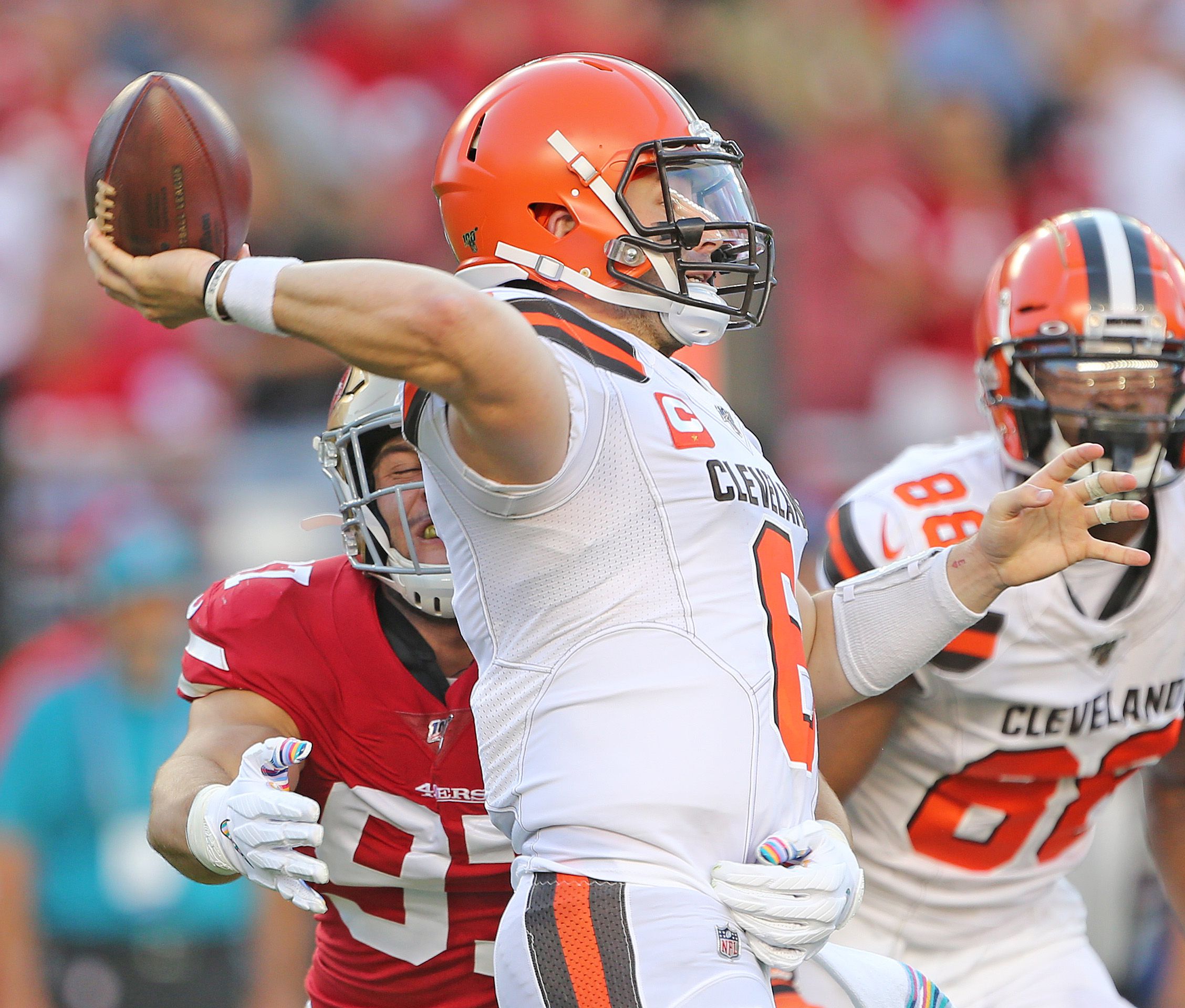 49ers show Baker Mayfield no respect on field, in postgame quotes