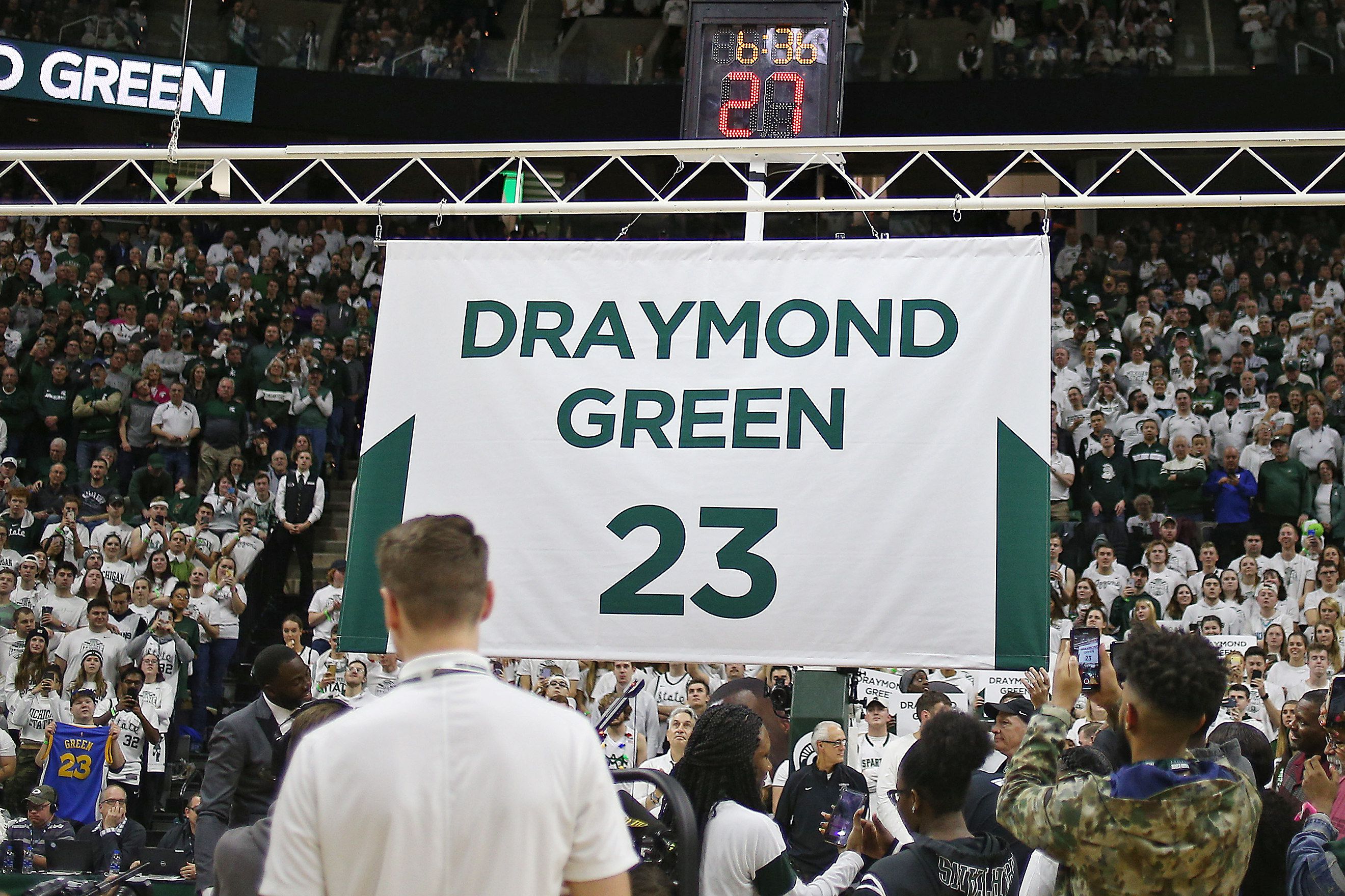Michigan State to retire Draymond Green's No. 23