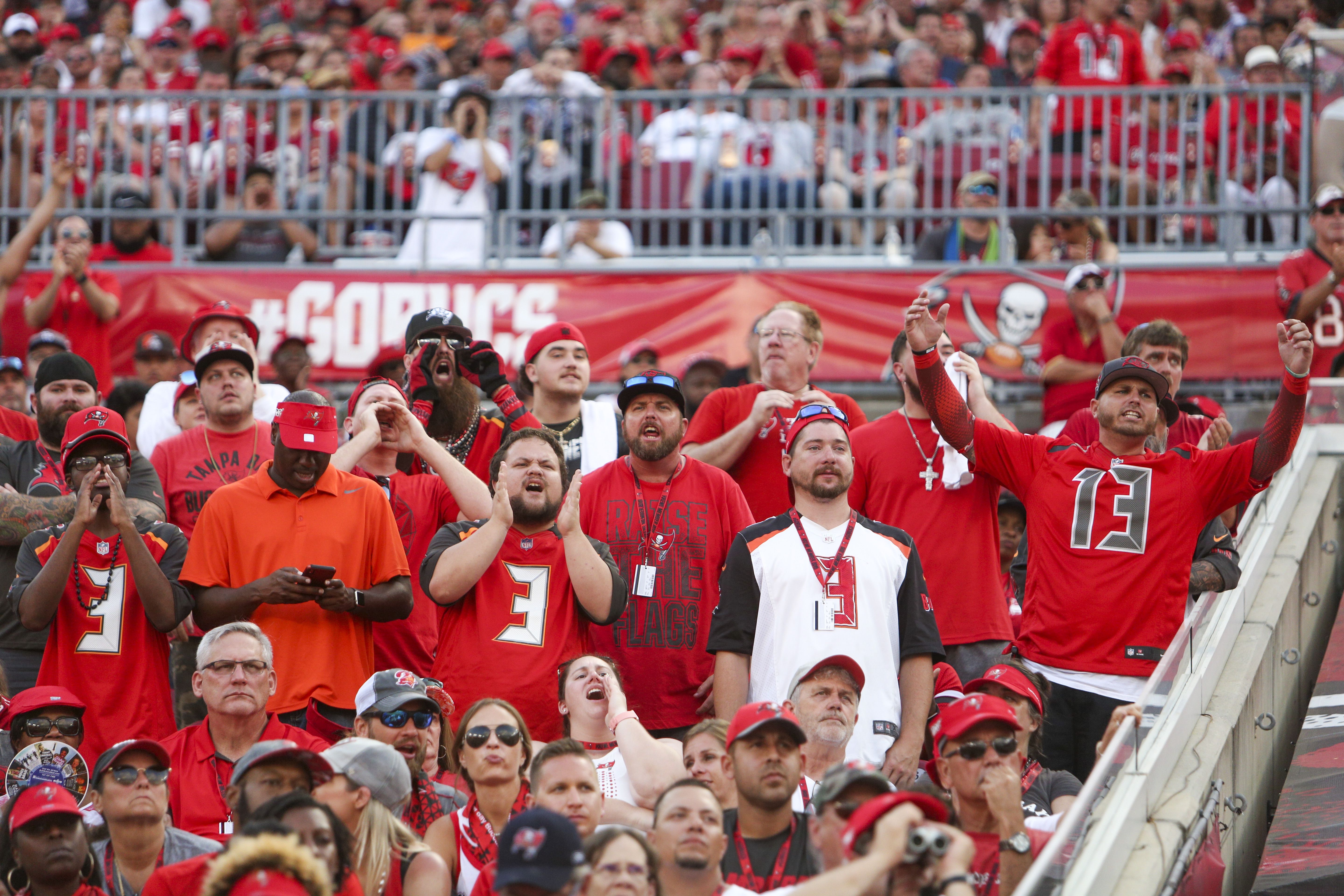 Bucs fans, getting an empty feeling at home games?