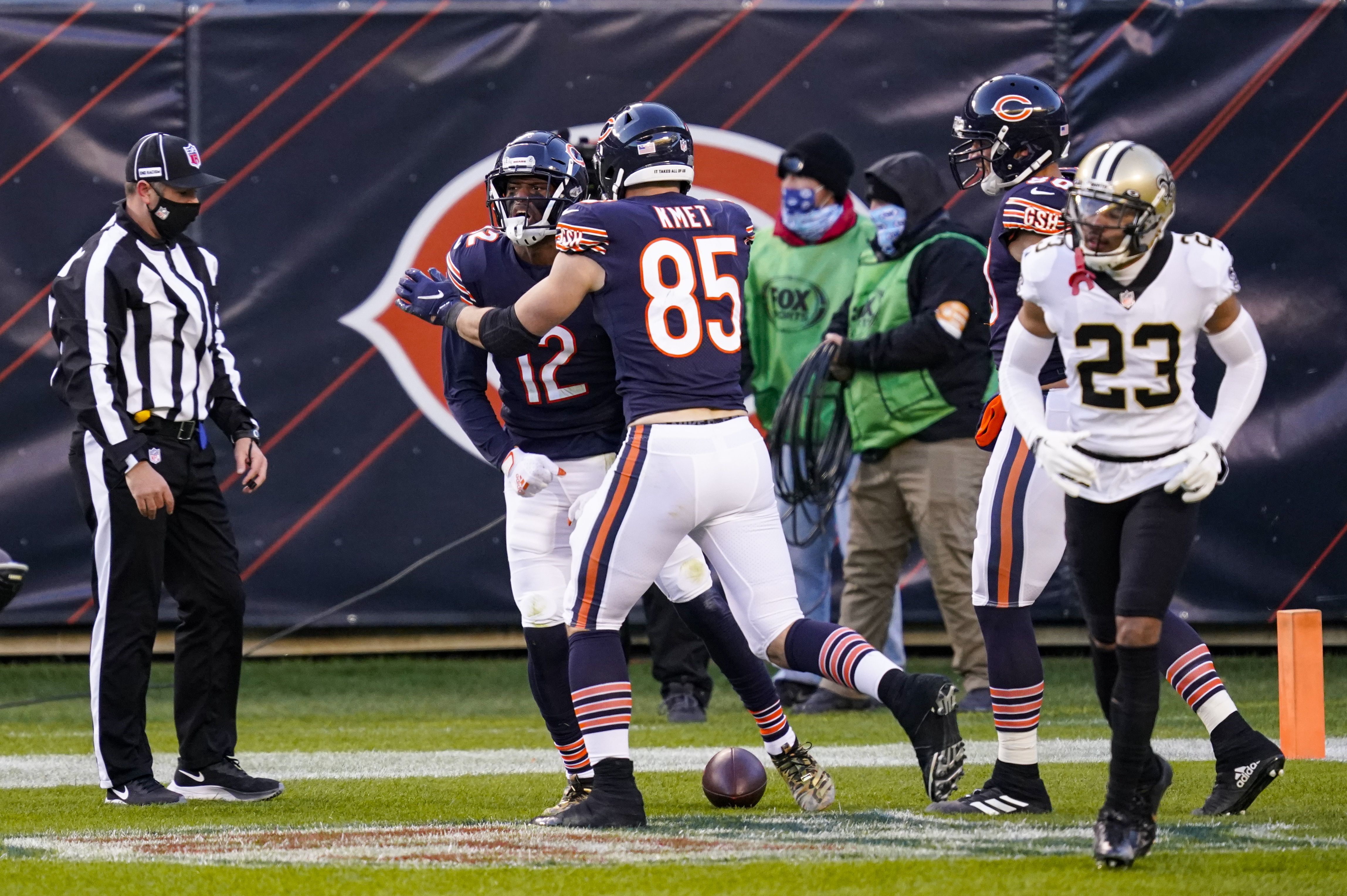 Will Lutz makes field goal in OT, Saints beat Bears 26-23