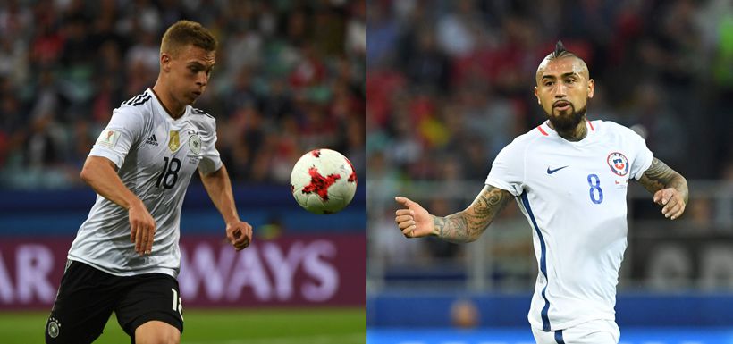 Alemania, Chile, Joshua Kimmich, Arturo Vidal