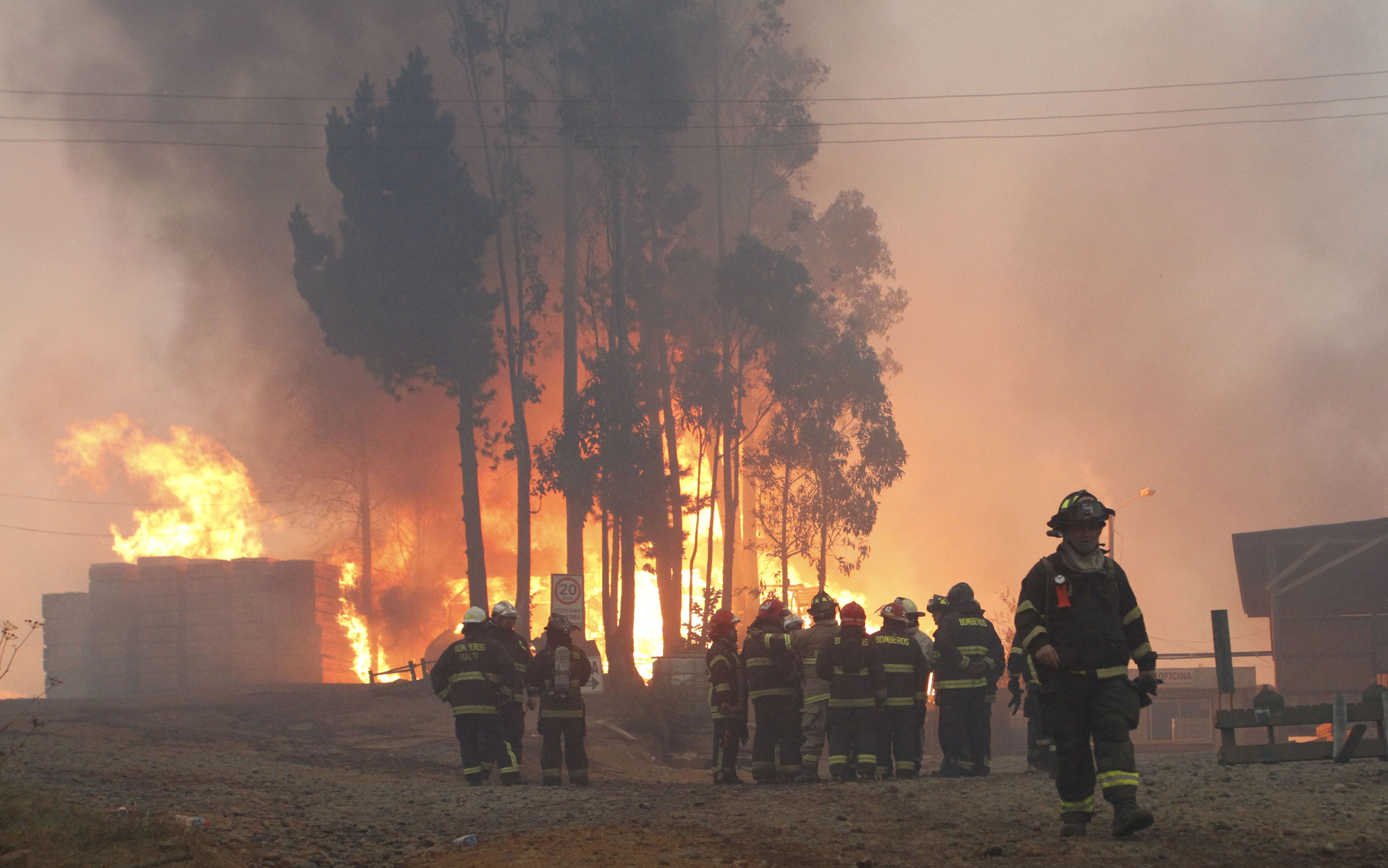 SAN RAMON Incendio descontrlolado en forestal Mallorca