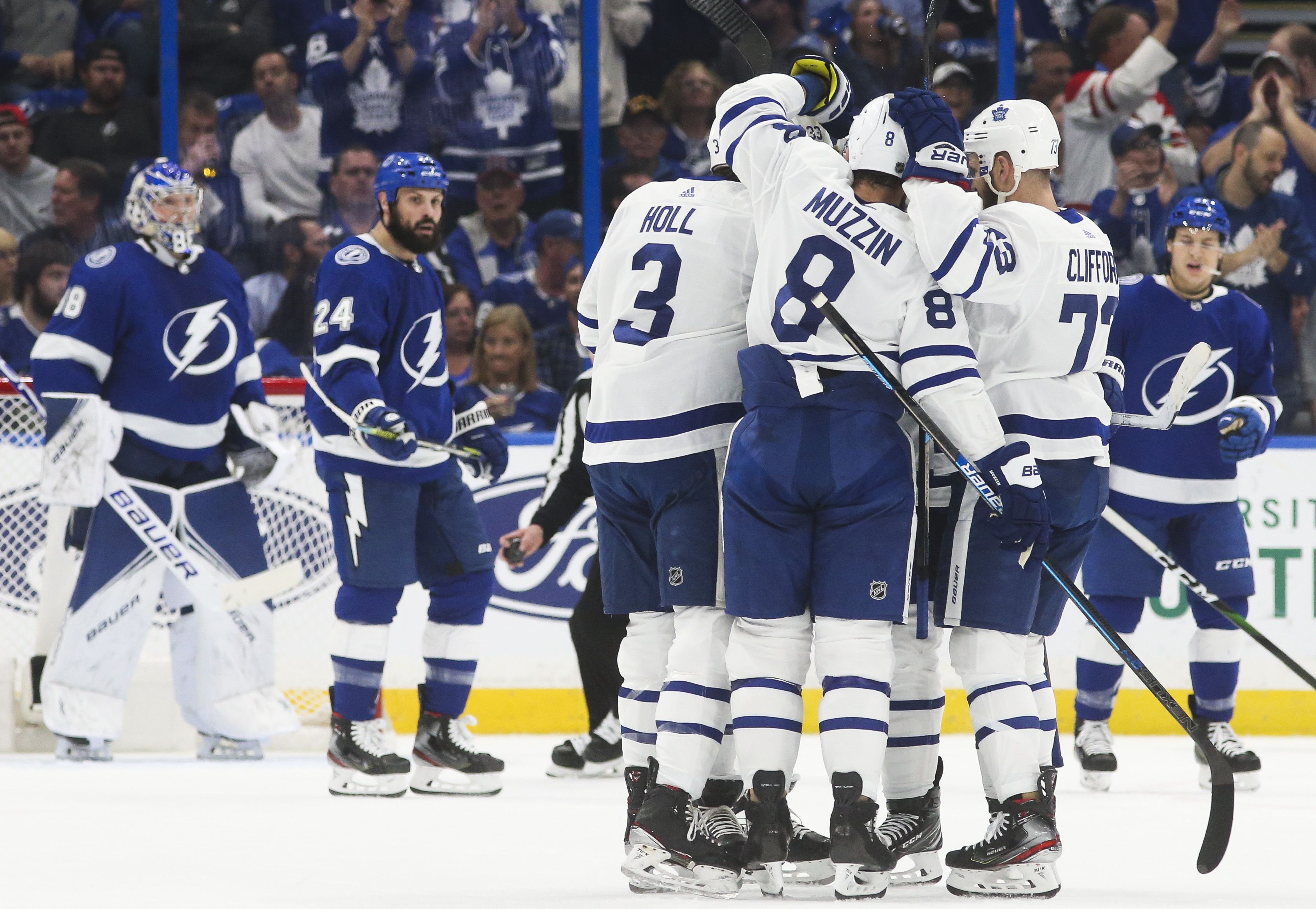 Zach Bogosian of the Tampa Bay Lightning wears a special jersey for  Fotografía de noticias - Getty Images