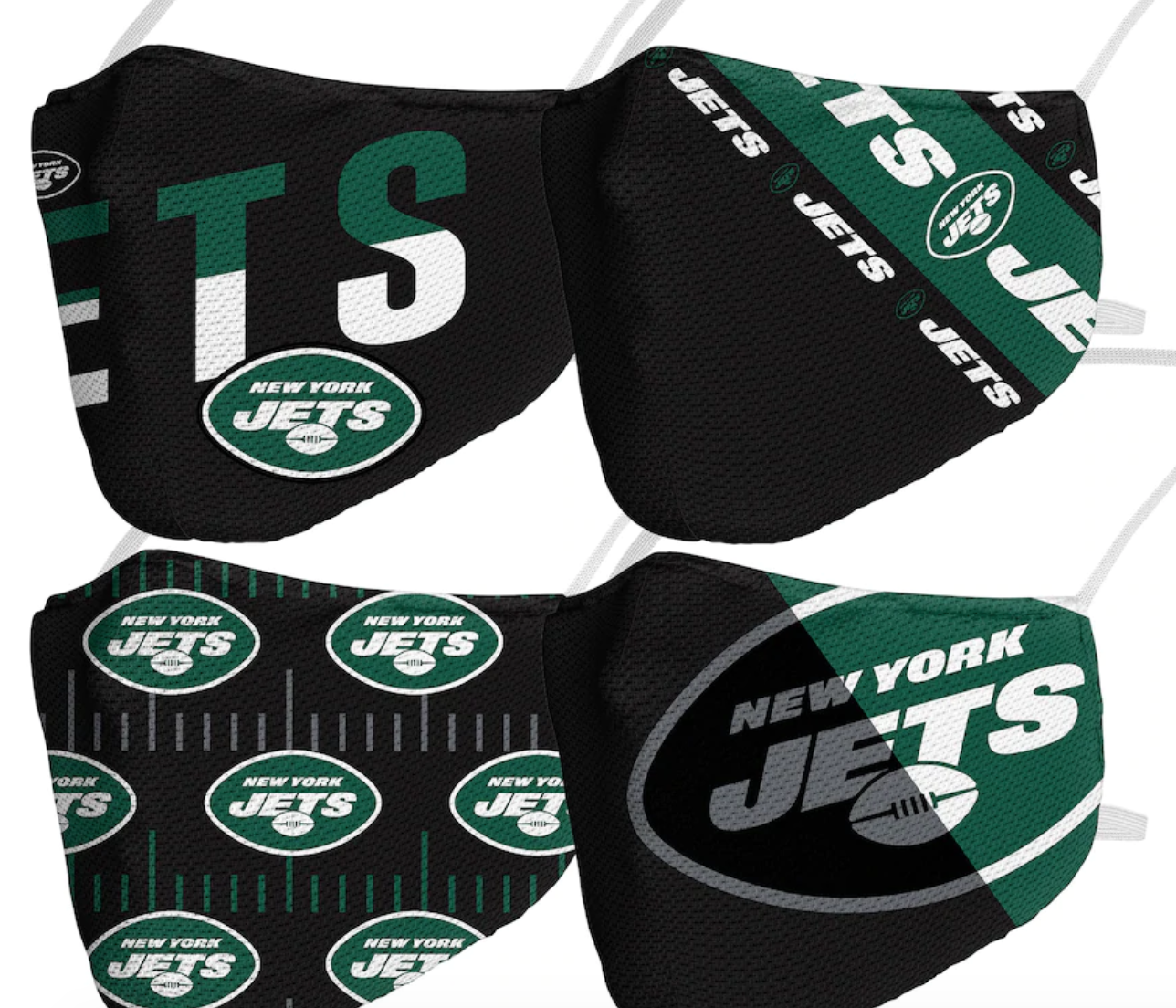 New York Jets Big Logo Gaiter Scarf NFL official Face mask Head Neck Cover