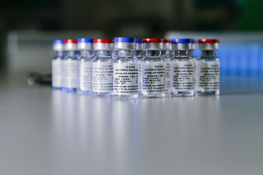 Russia announced that its 'Sputnik V' vaccine against the coronavirus was up to 95% effective