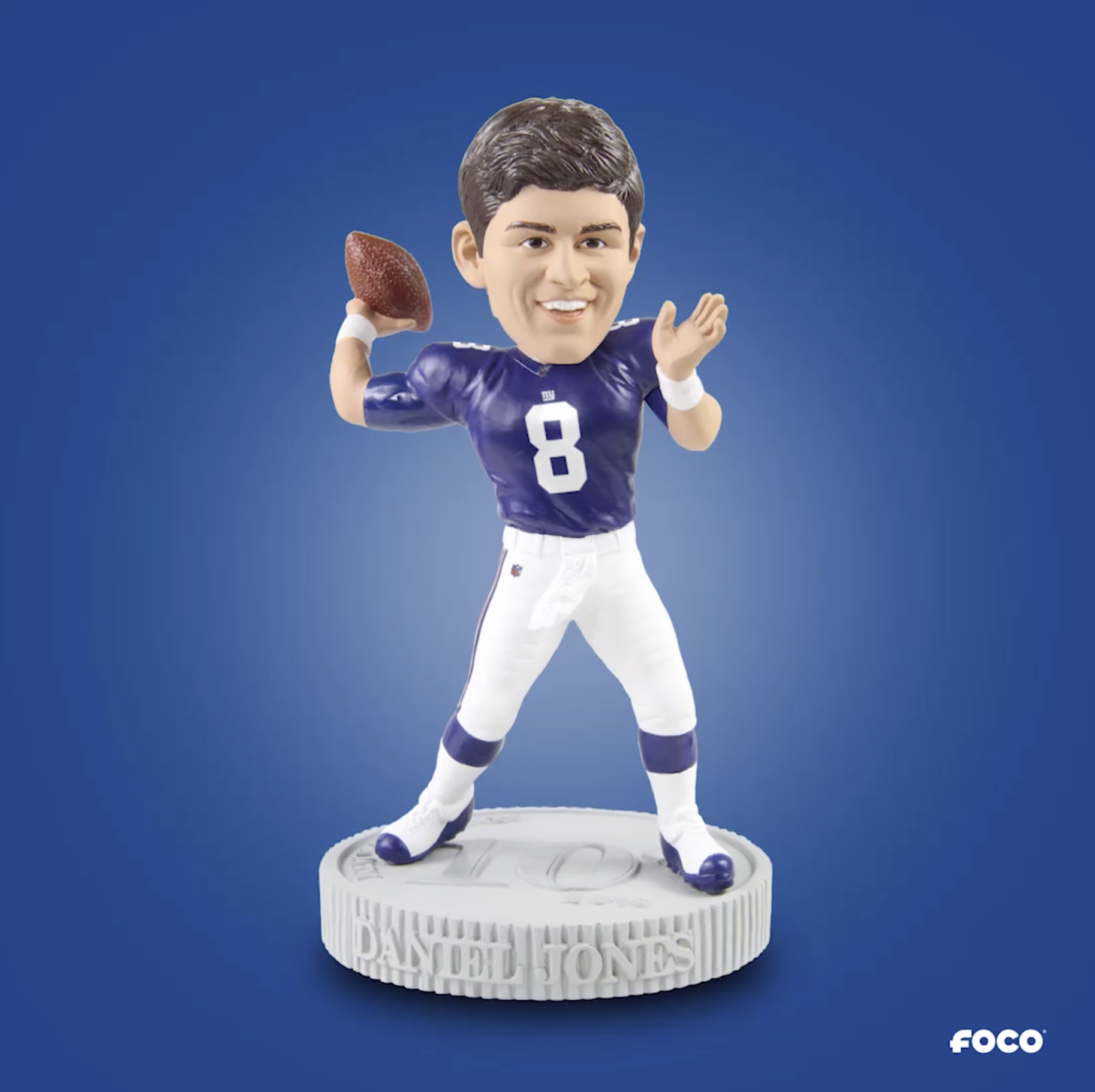 New York Giants: Daniel Jones 2020 - Officially Licensed NFL Big Head –  Fathead