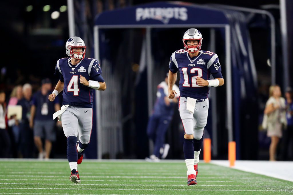 Jarrett Stidham, Julian Edelman, free agent signee Damiere Byrd among six New  England Patriots attending throwing sessions (report) 