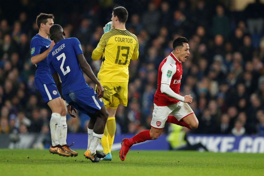 ALEXIS ARSENAL CHELSEA 2