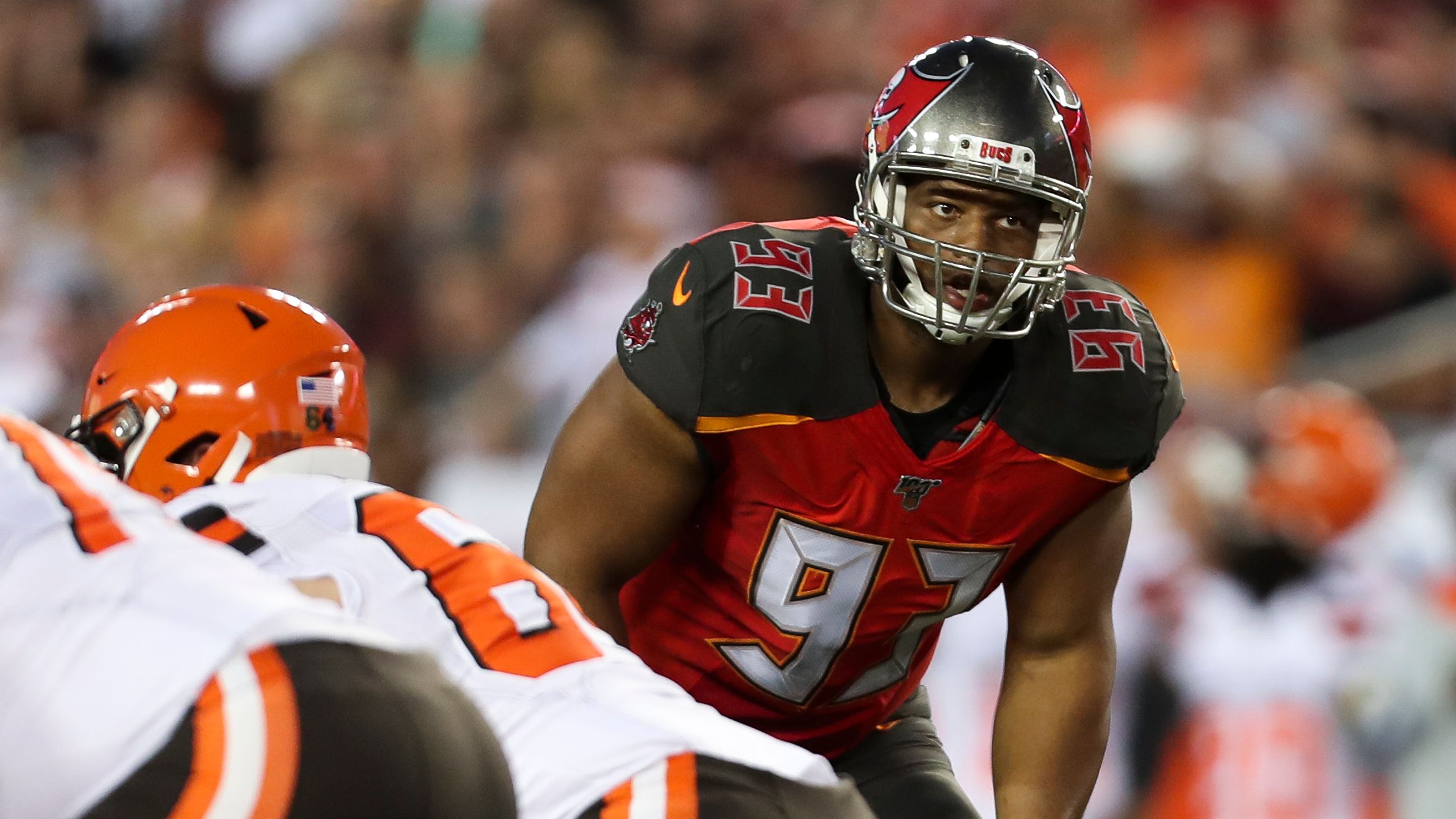 Bucs' Ndamukong Suh fined for hit on Browns quarterback Baker