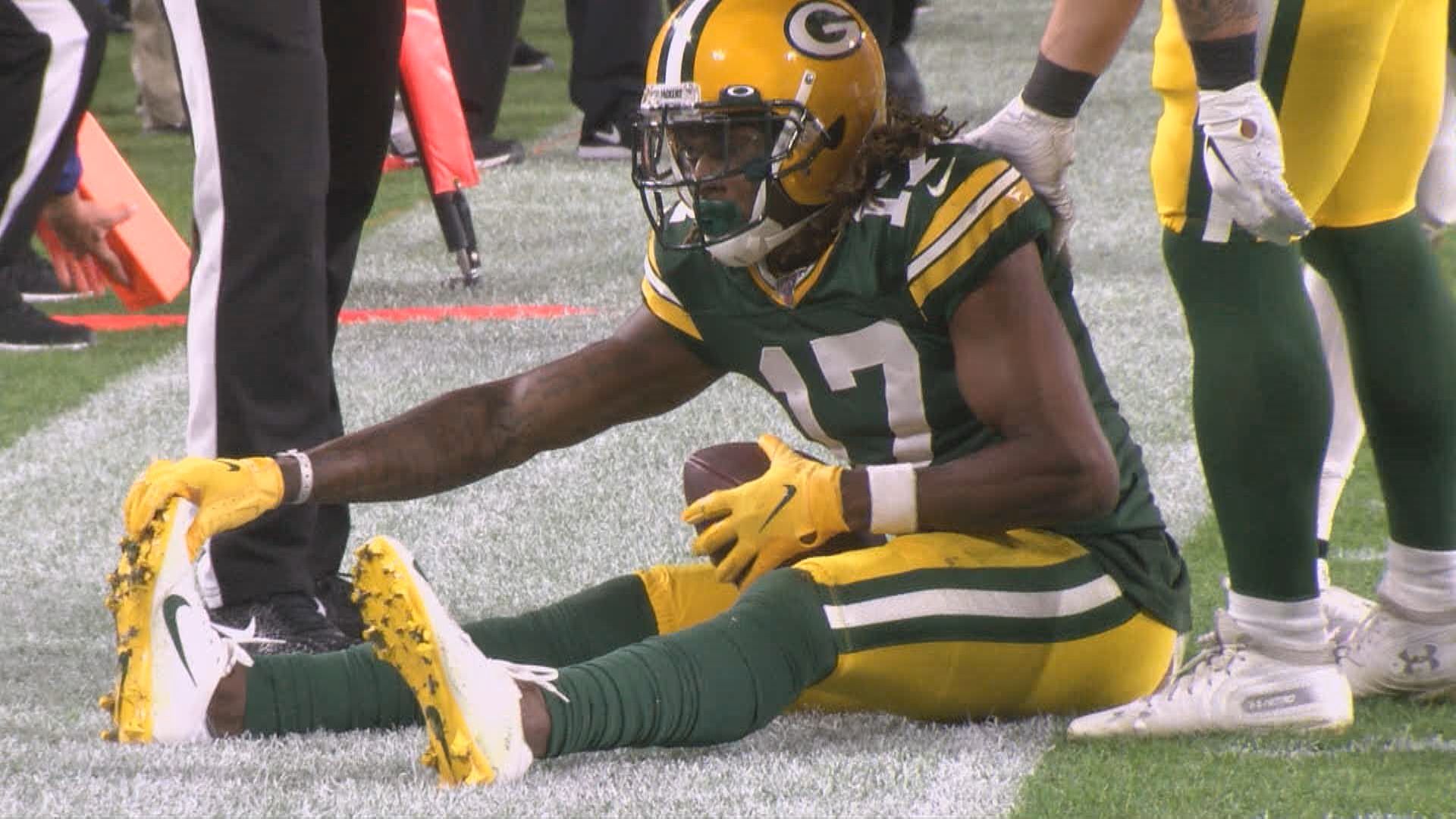 Roundup: WR Davante Adams' toe injury not serious