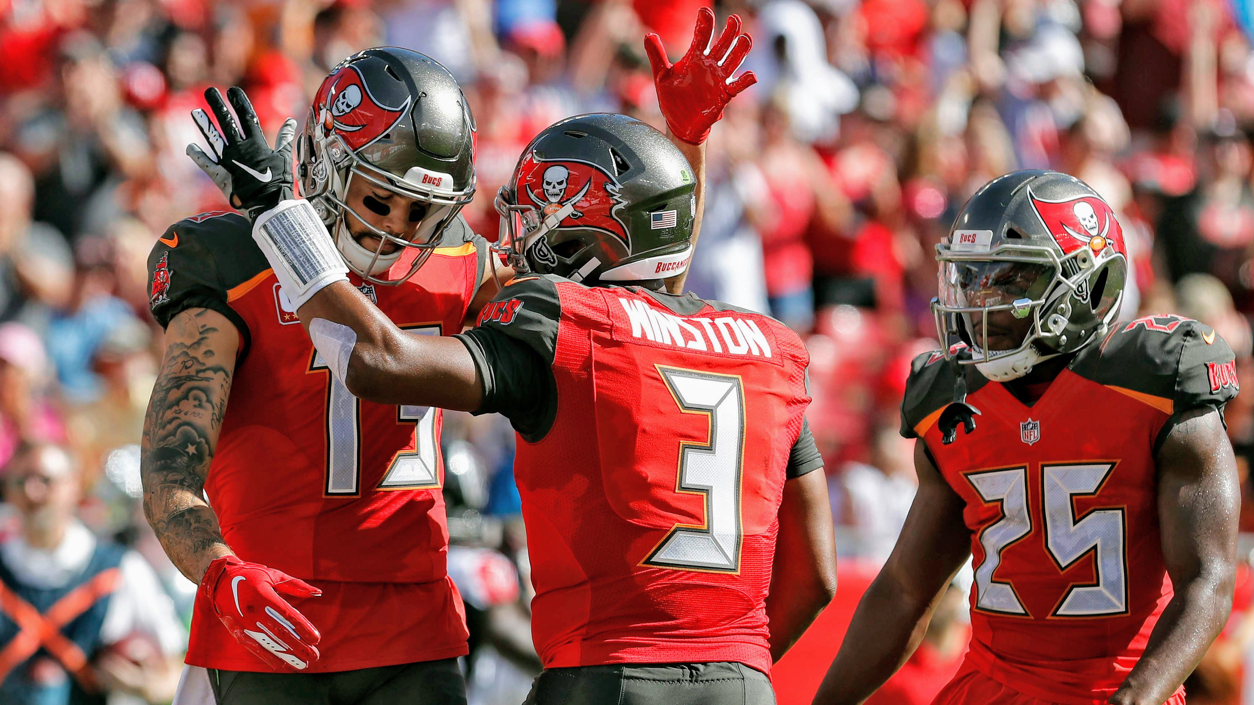 Here are the point spreads for the Buccaneers' 2019 games