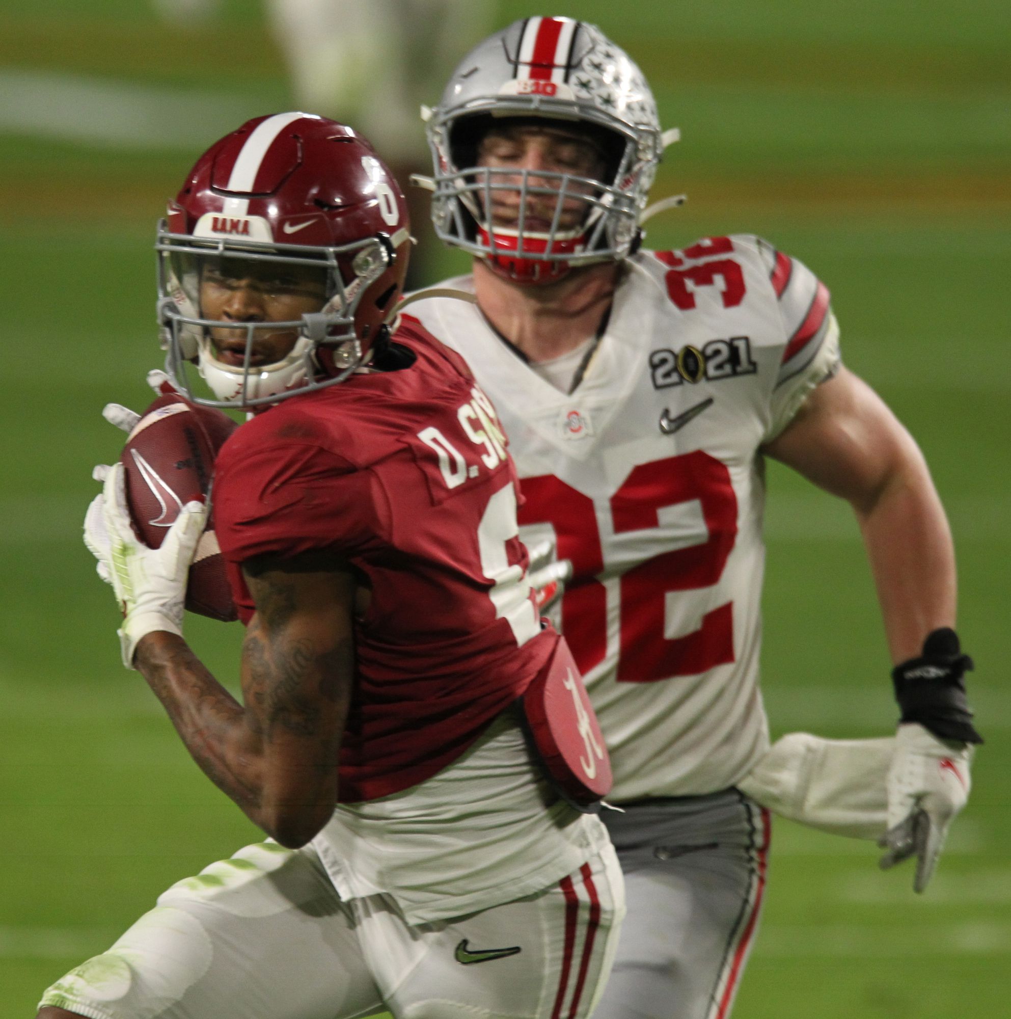 Prop bets for CFP national title game between Alabama-Ohio State, include  Mac, DeVonta, Najee 