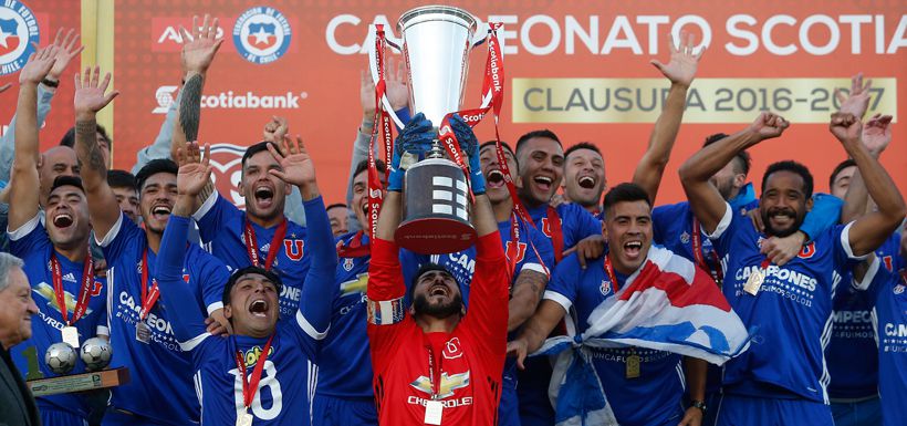 La U, campeón, Copa