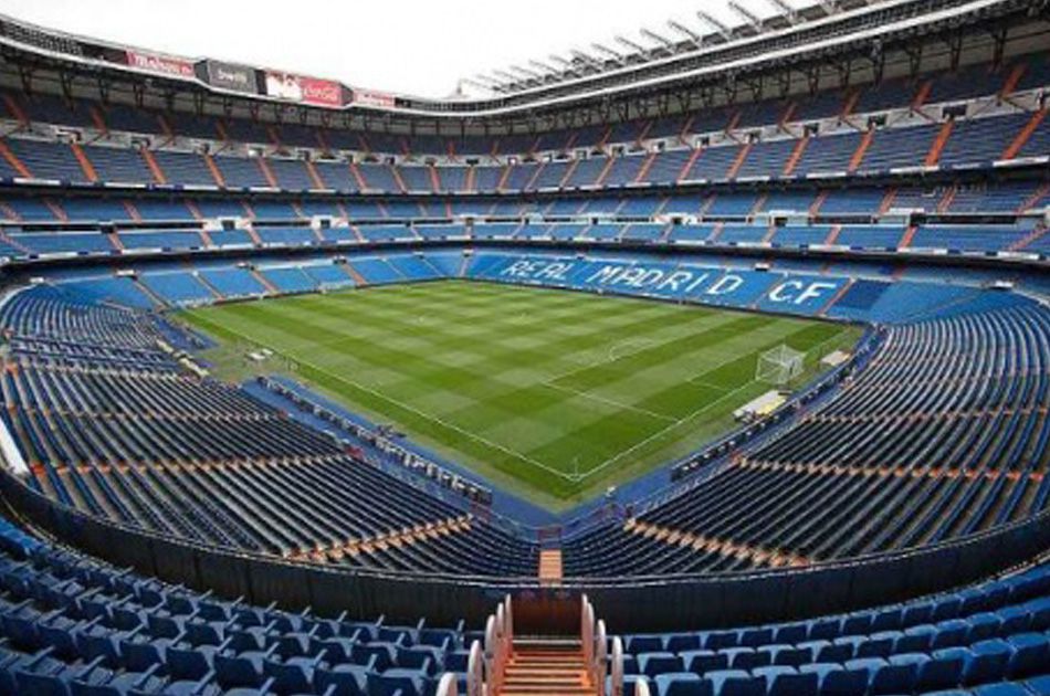 Tribuna fondo sur santiago bernabéu